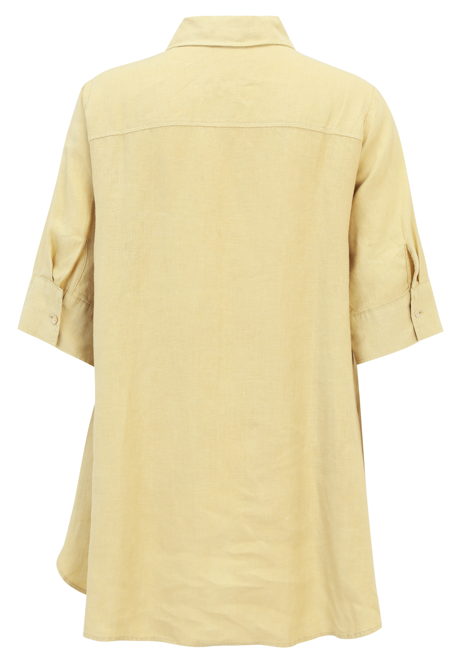 Cartoon Klassische Bluse »Leinenbluse mit Kragen«