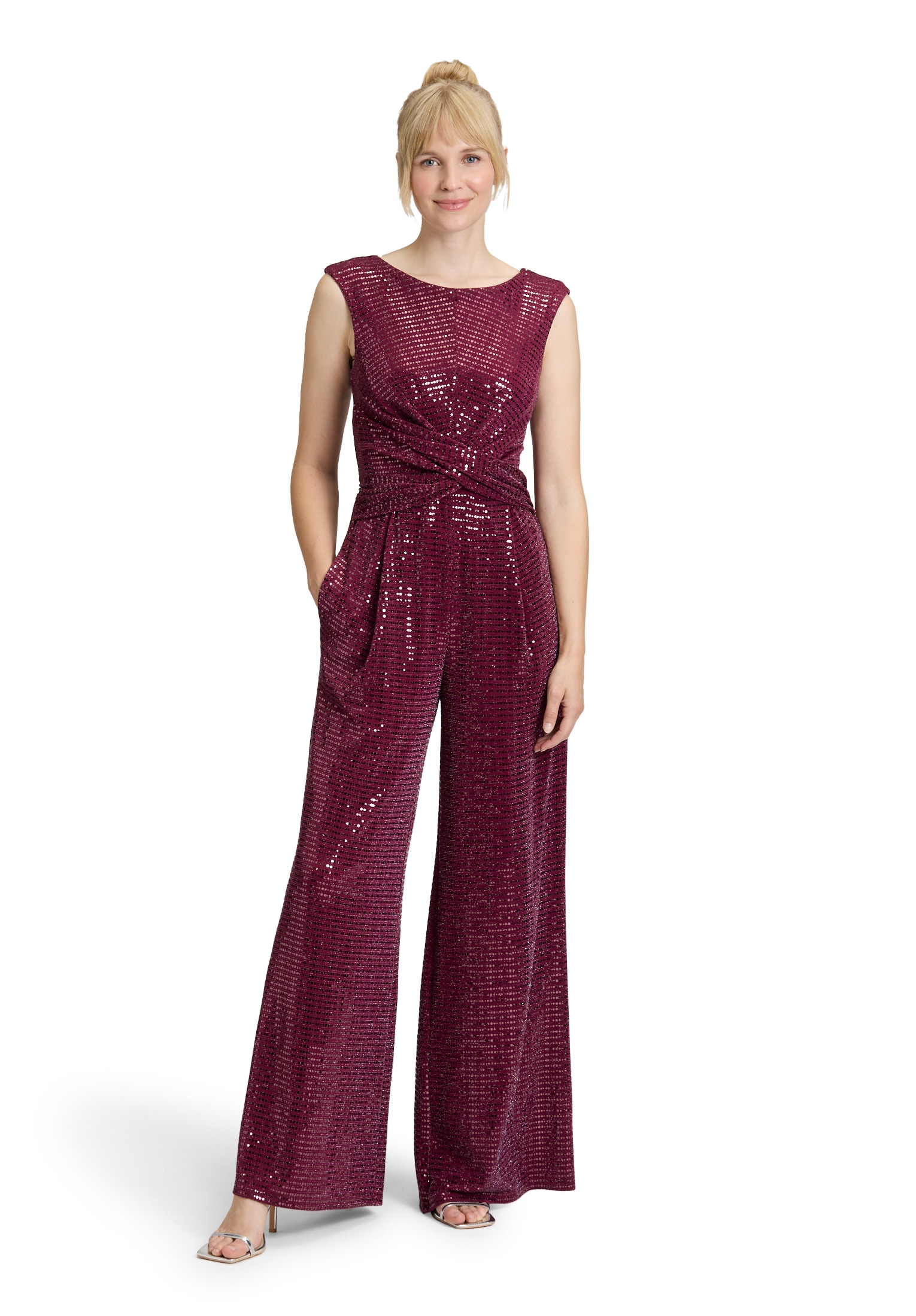 Vera Mont Jumpsuit »Jumpsuit im Glitzer-Look«