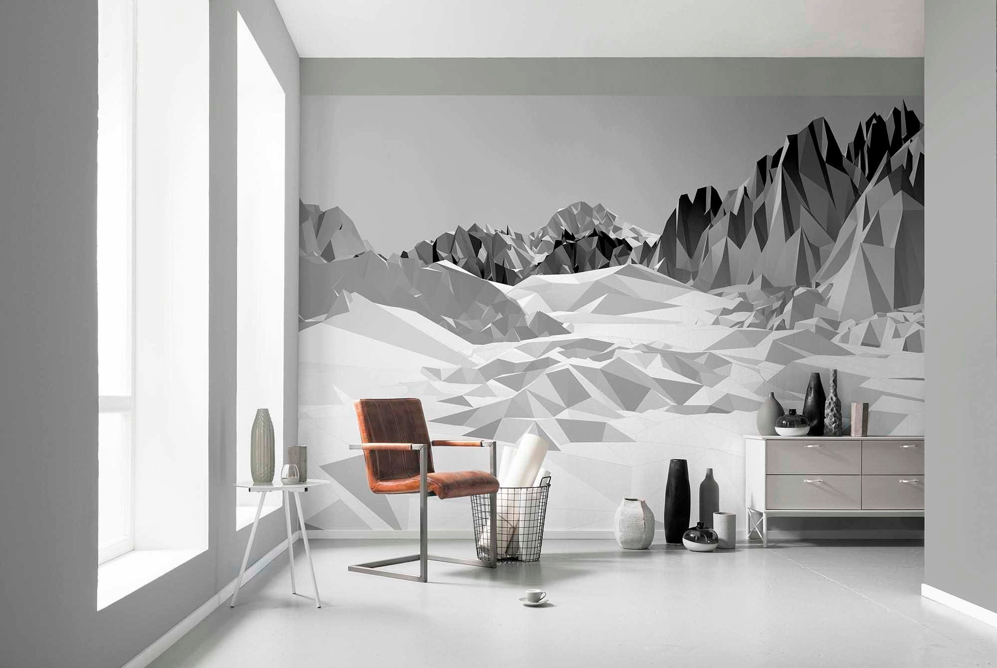 Komar Fototapete »Icefields - Größe 368 x 254 cm«, bedruckt, Wohnzimmer, Schlafzimmer