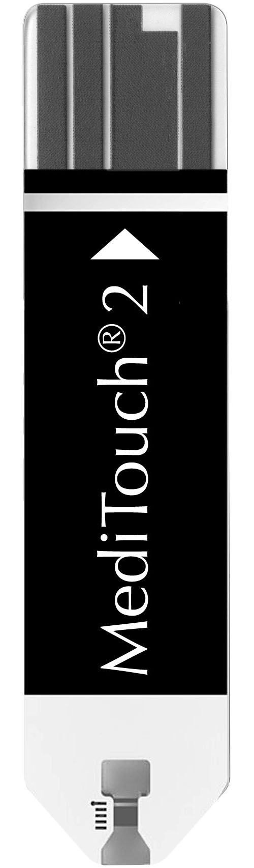 Medisana Blutzucker-Teststreifen »MediTouch«, (Packung), zur Blutzuckerselbstbestimmung mit Blutzuckermessgerät Meditouch 2
