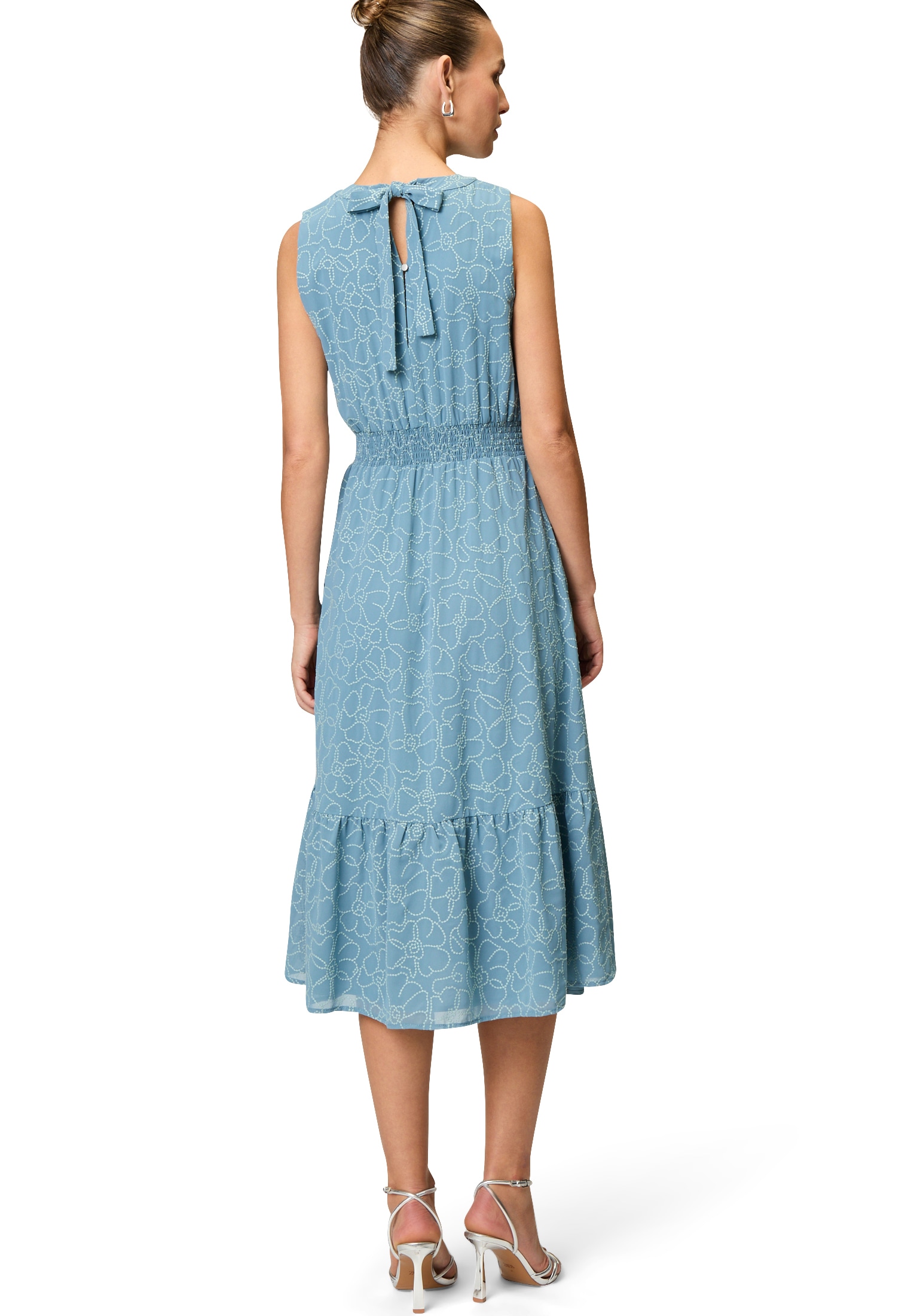 Zero Midikleid »Midikleid mit Volants«