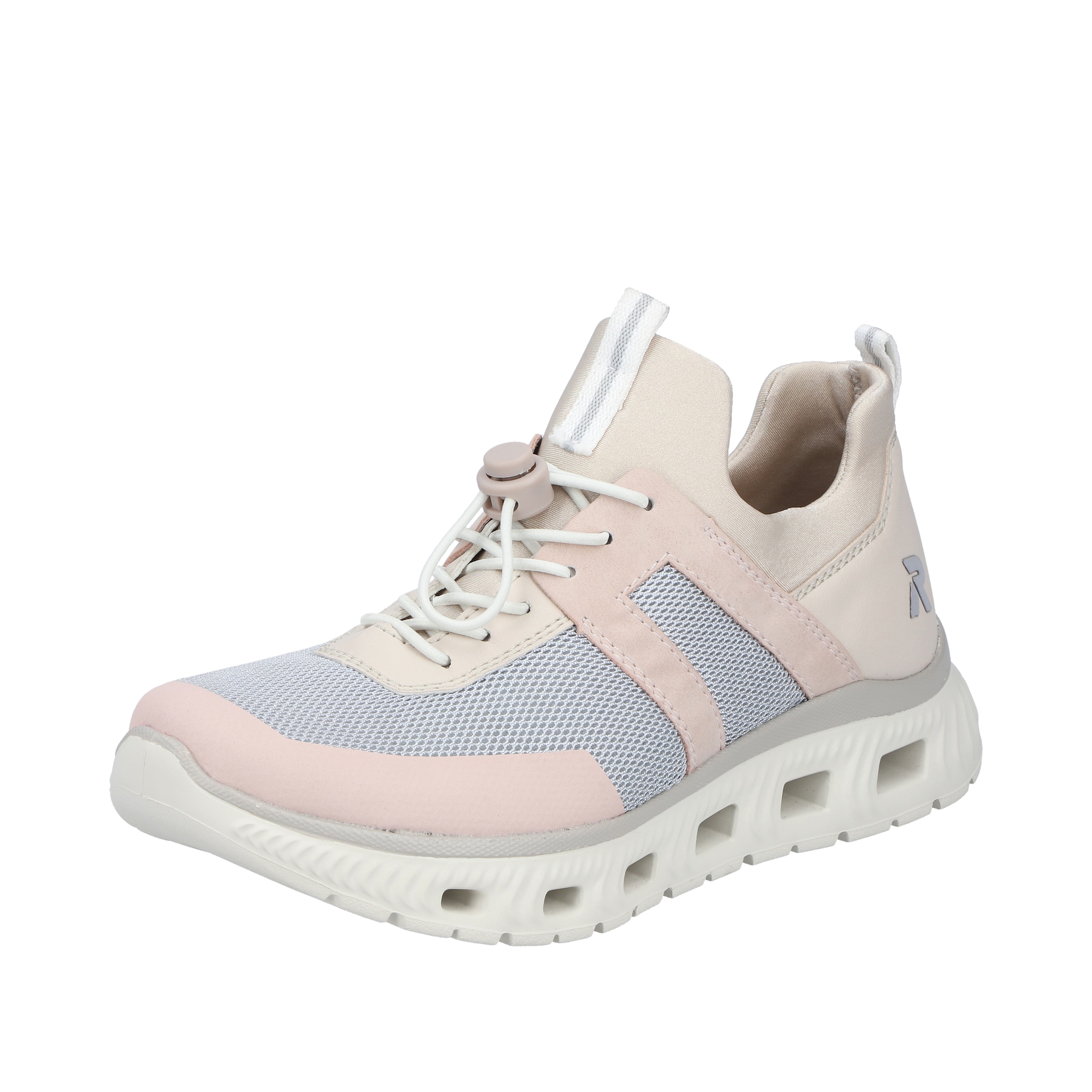 RIEKER Sport Slip-On Sneaker  Sportschuh, Halbschuh, Freizeitschuh in veganer Verarbeitung