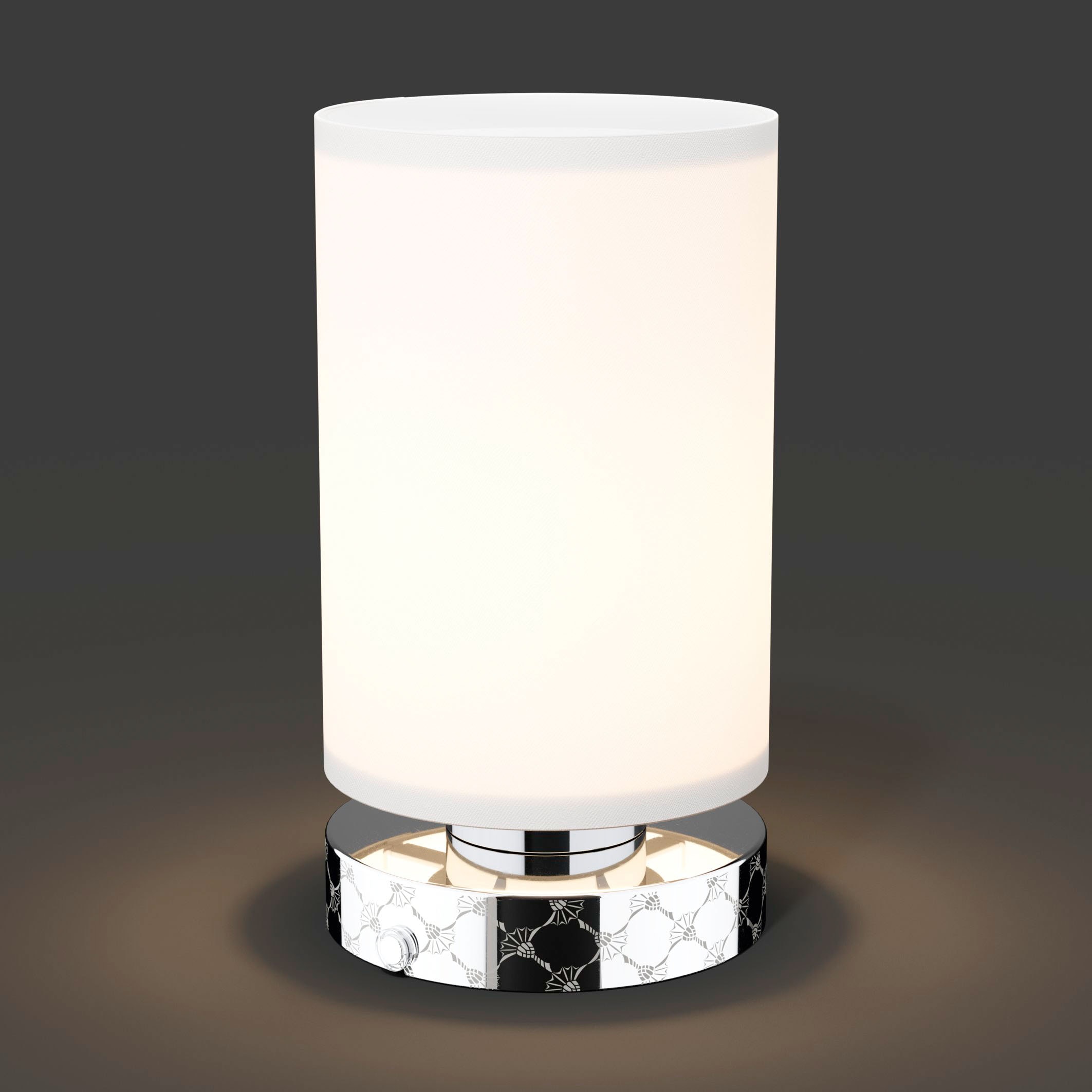 JOOP! LED Dekolicht »MOVE LIGHTS«, Leuchtmittel LED-Modul | LED fest integriert, Akkuleuchte mit elegantem Kornblumen-Allover-Muster