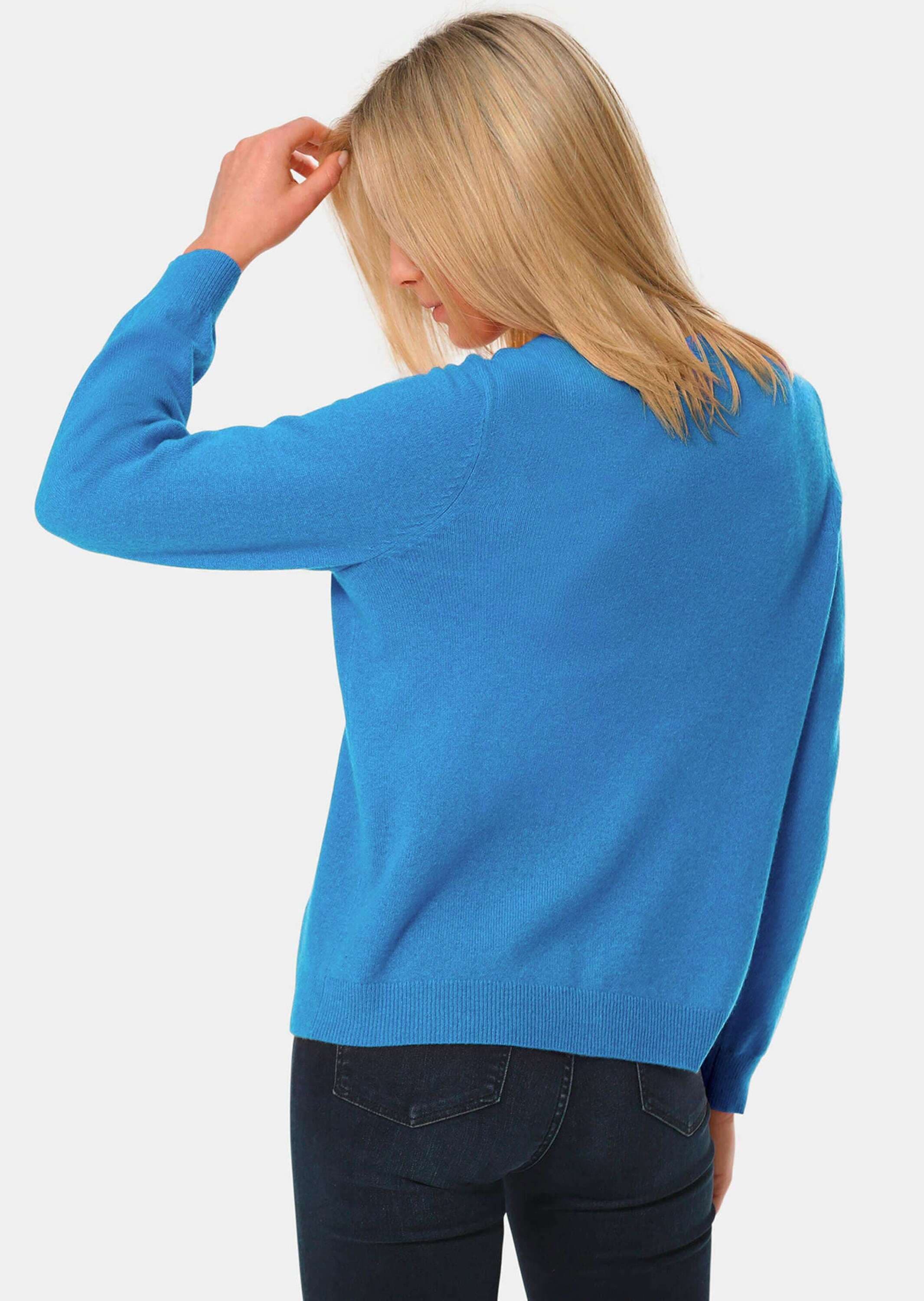 GOLDNER Strickpullover »Kuschelweiche Kaschmir-Strickjacke mit Rundhals«