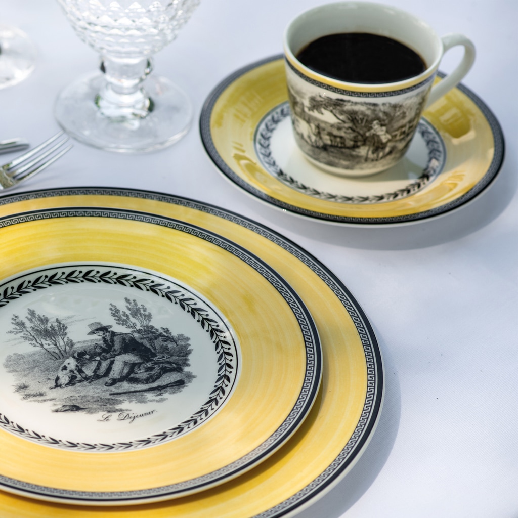 Villeroy & Boch Tasse »Kaffeetasse mit Untertasse Audun Ferme 150 ml bunt«