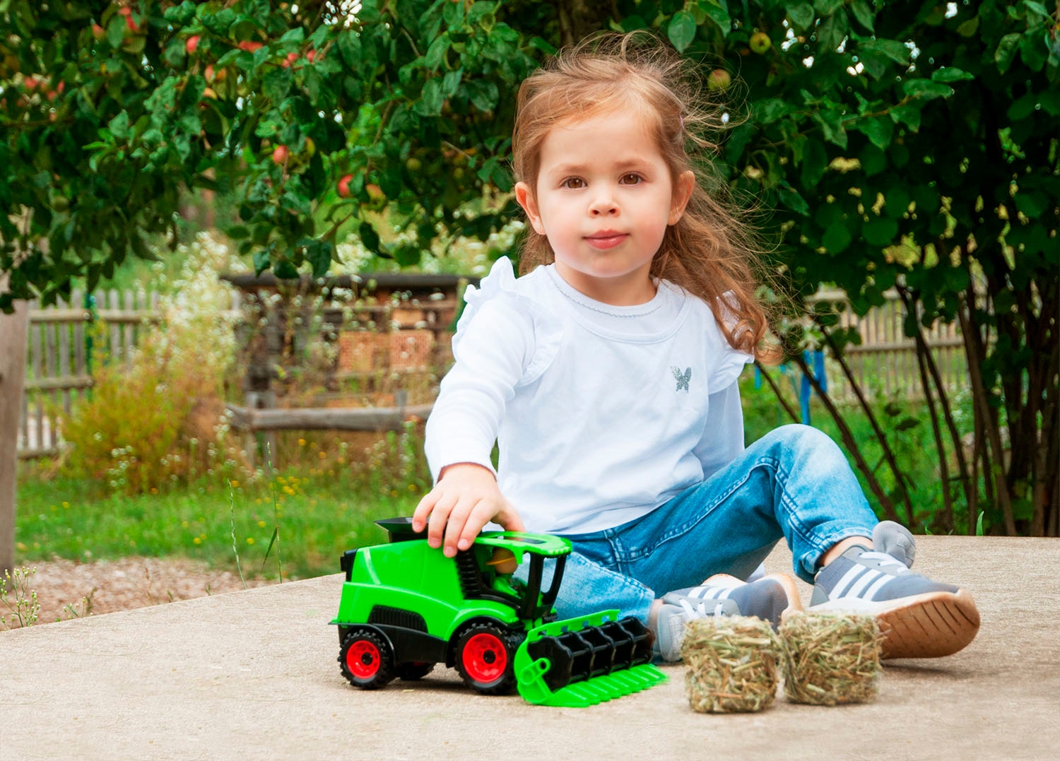 Lena® Spielzeug-Mähdrescher »Truckies«, inklusive Spielfigur; Made in Europe