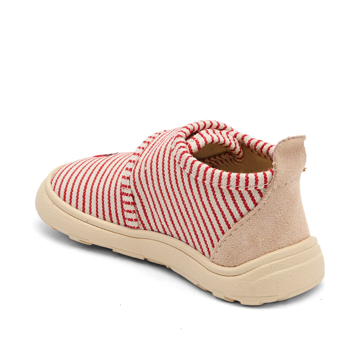 Bisgaard Hausschuh »barefoot basic«  Klettschuh mit Stickerei, Größenschablone zum Download