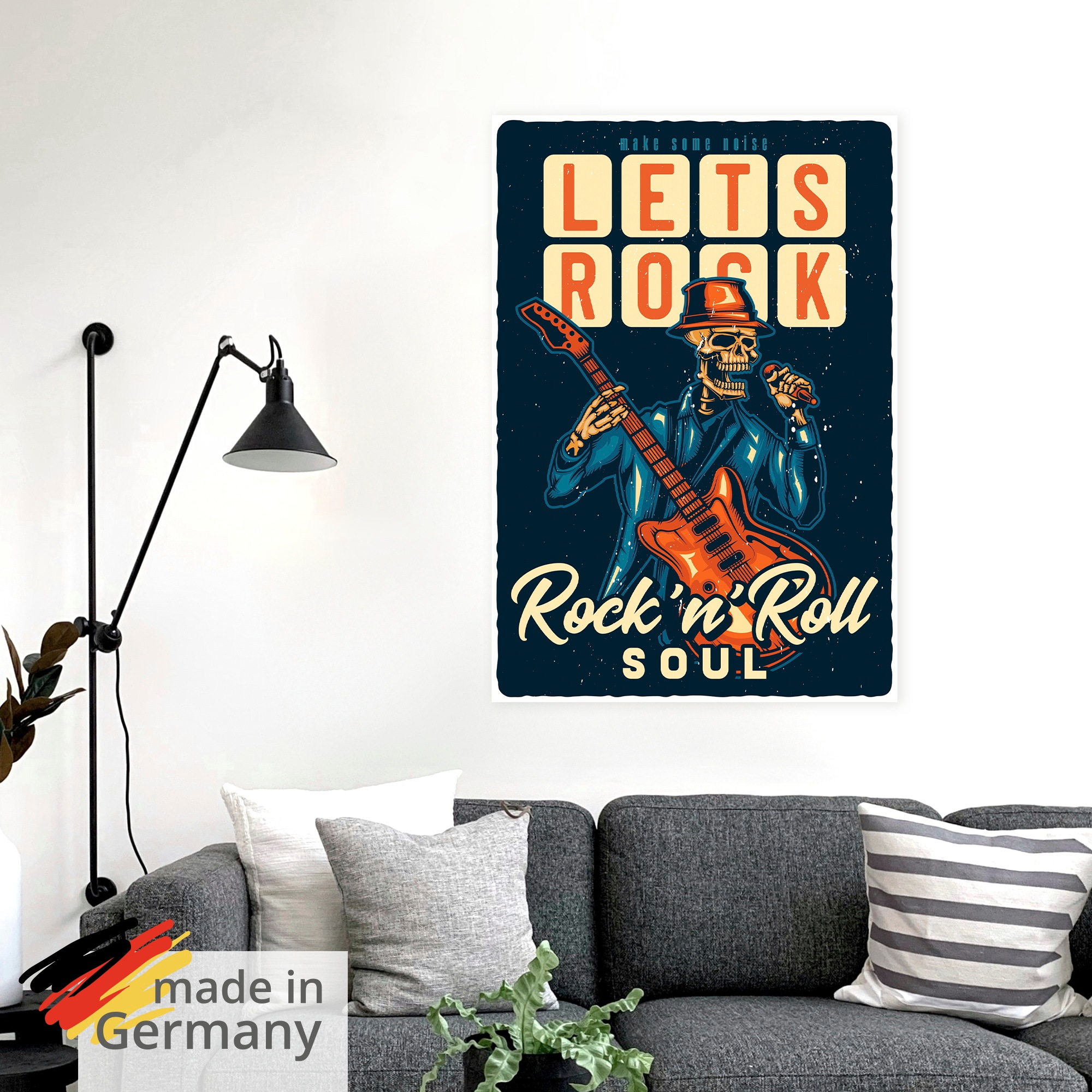 Artland Wandbild »Let's rock« 1 Stk. tlg. als Alubild, Leinwandbild, Poster, Wandaufkleber in verschied. Größen