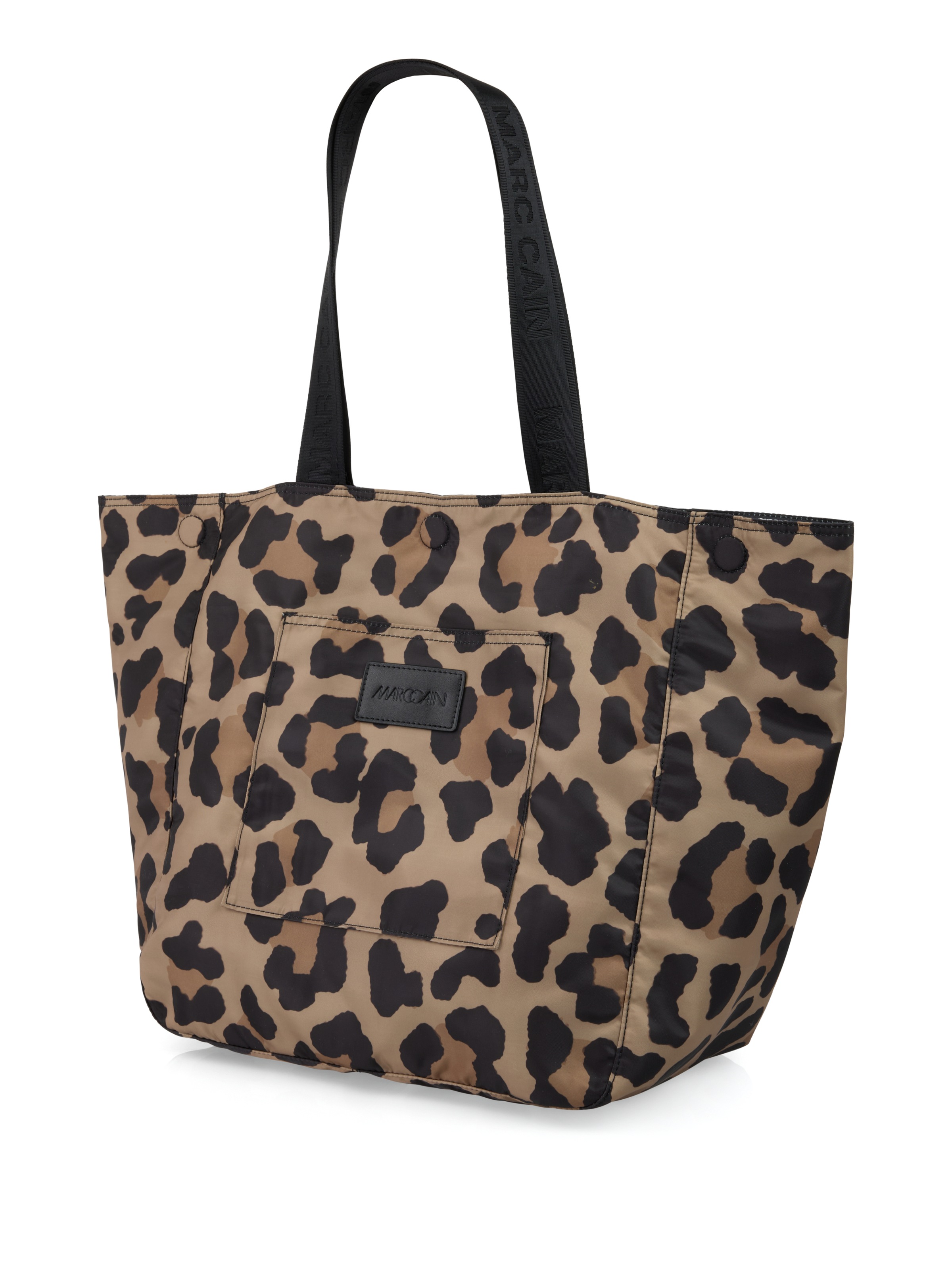 Marc Cain Shopper »Sports Dodgy Dogs«, Handtasche, Schultertasche mit Leo-Muster