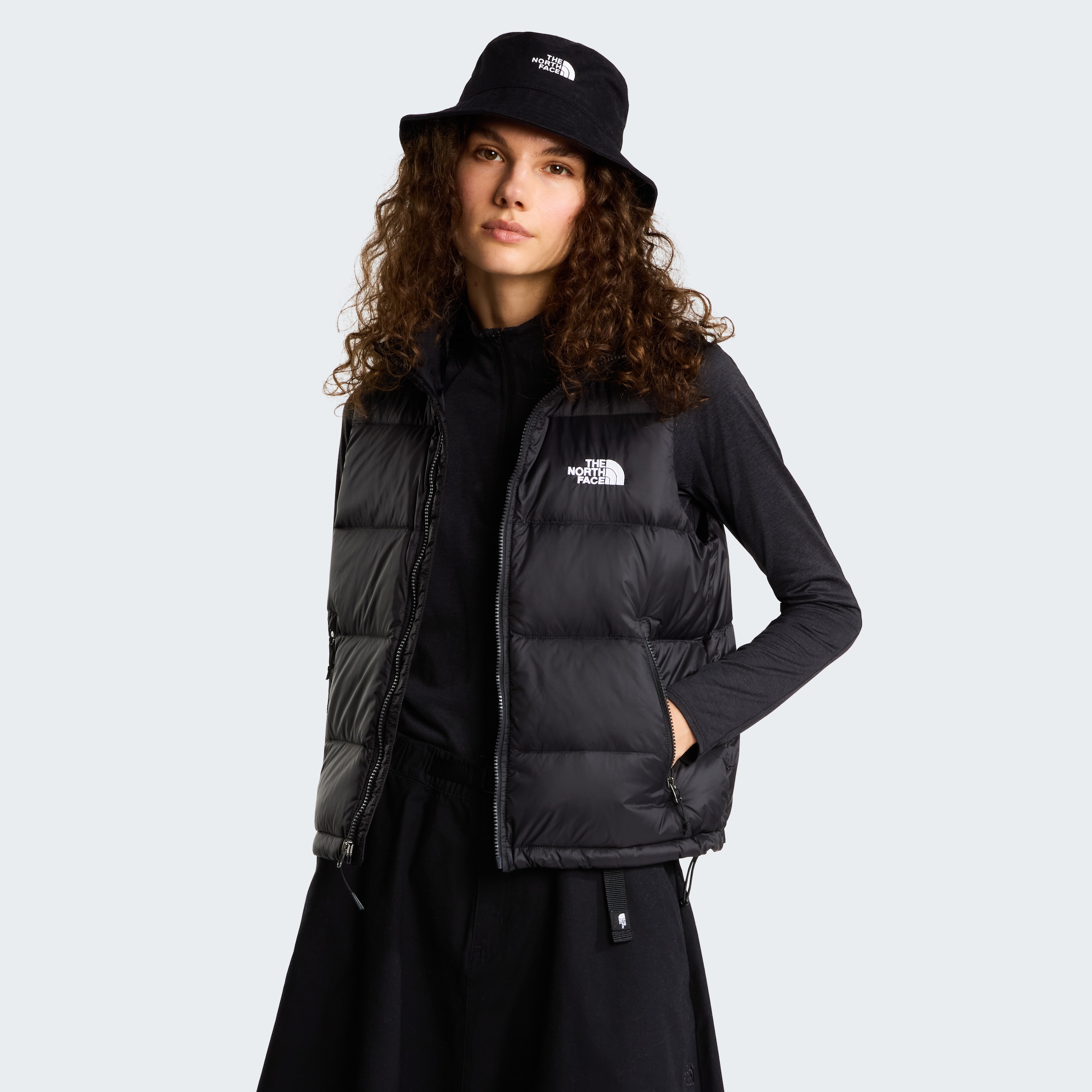 The North Face Daunenweste »W HYDRENALITE DOWN A-LINE VEST« für Erwachsene, mit sportlicher Ausrichtung, aus Nylon