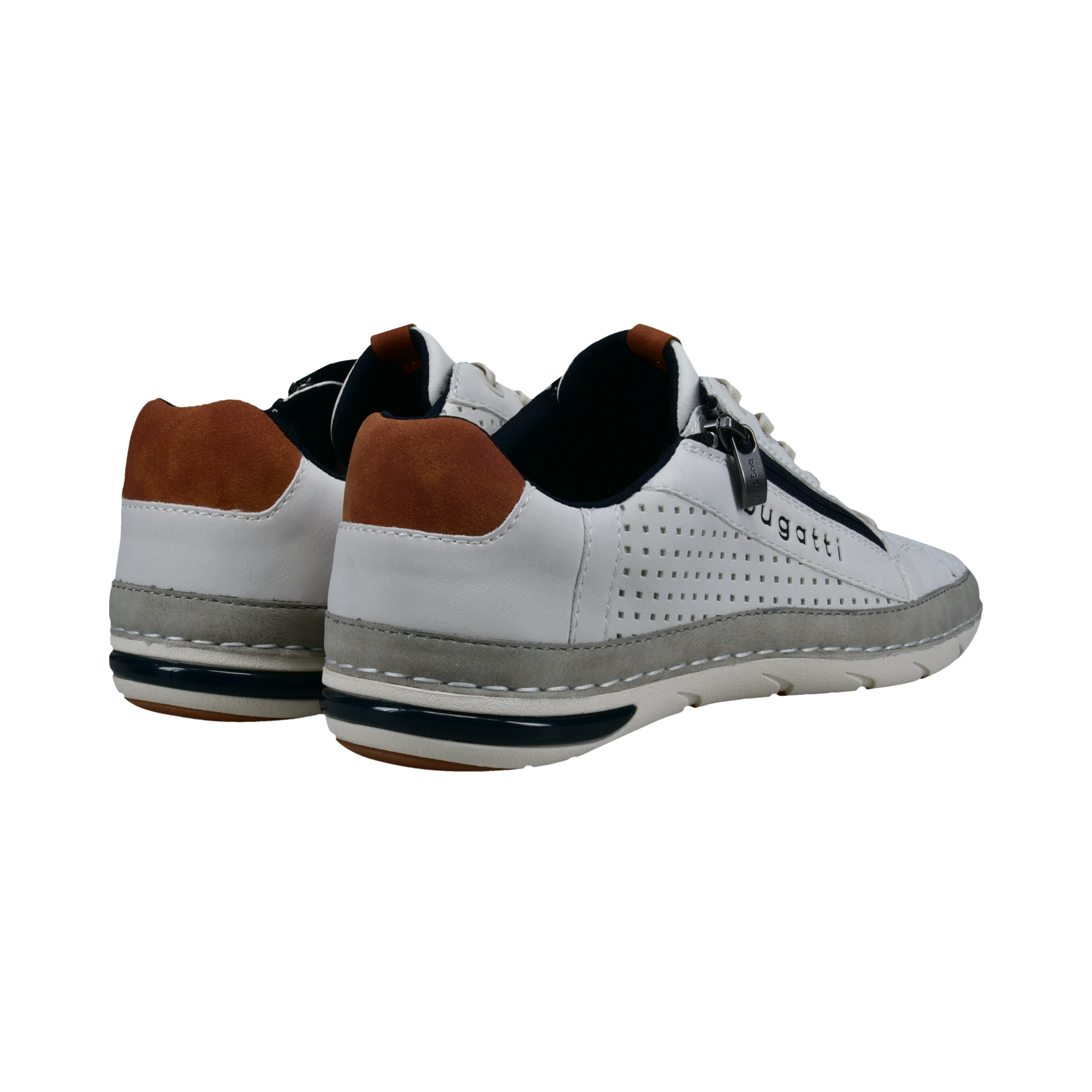 bugatti Sneaker  Halbschuh, Freizeitschuh mit praktischem Reißverschluss