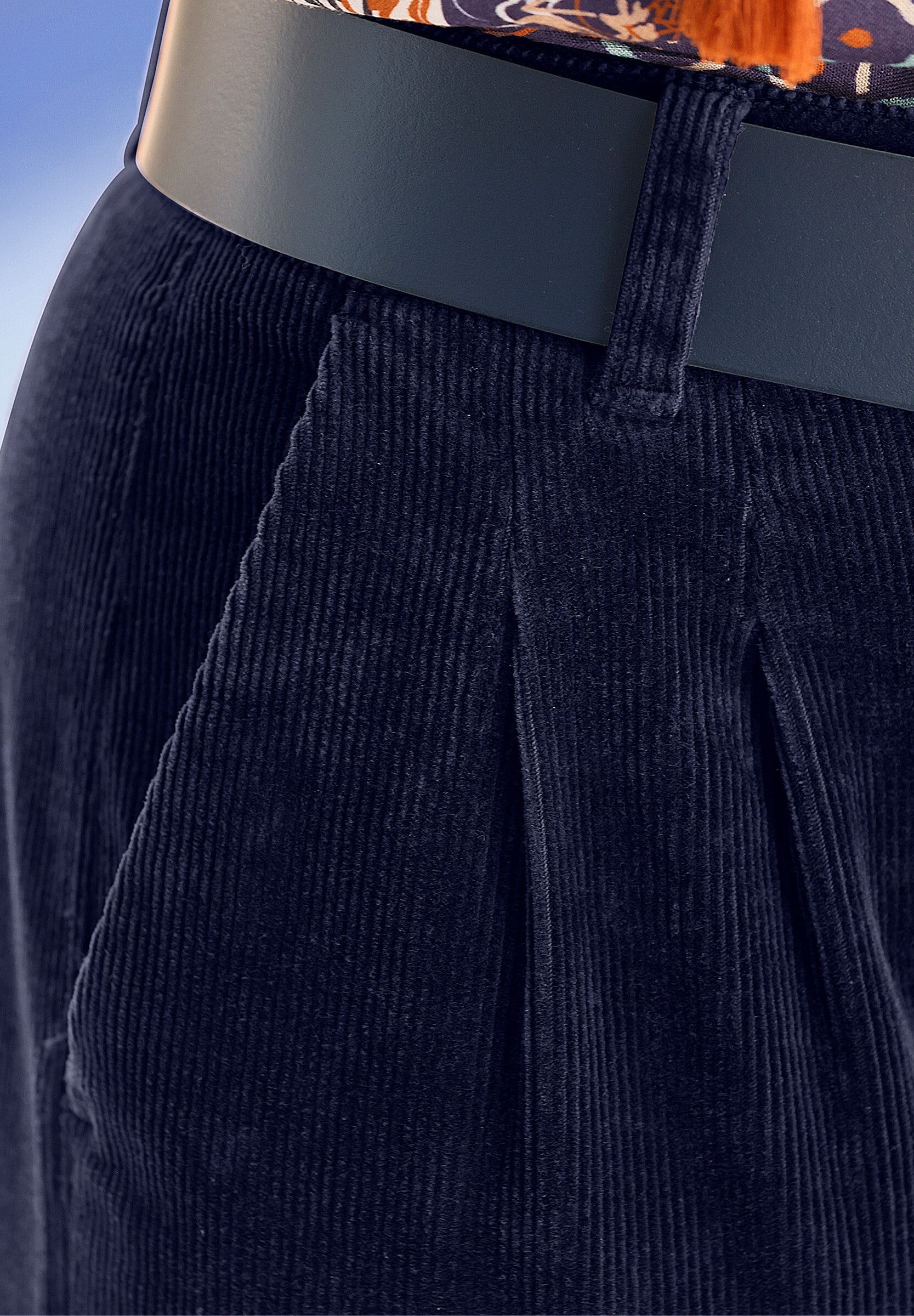 heine Cordhose »Cord-Hose Cordhose mit Bundfalten«