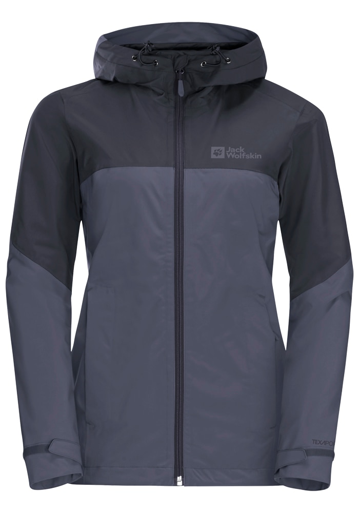 Jack Wolfskin Outdoorjacke »WEILTAL 2L JKT W«, mit Kapuze