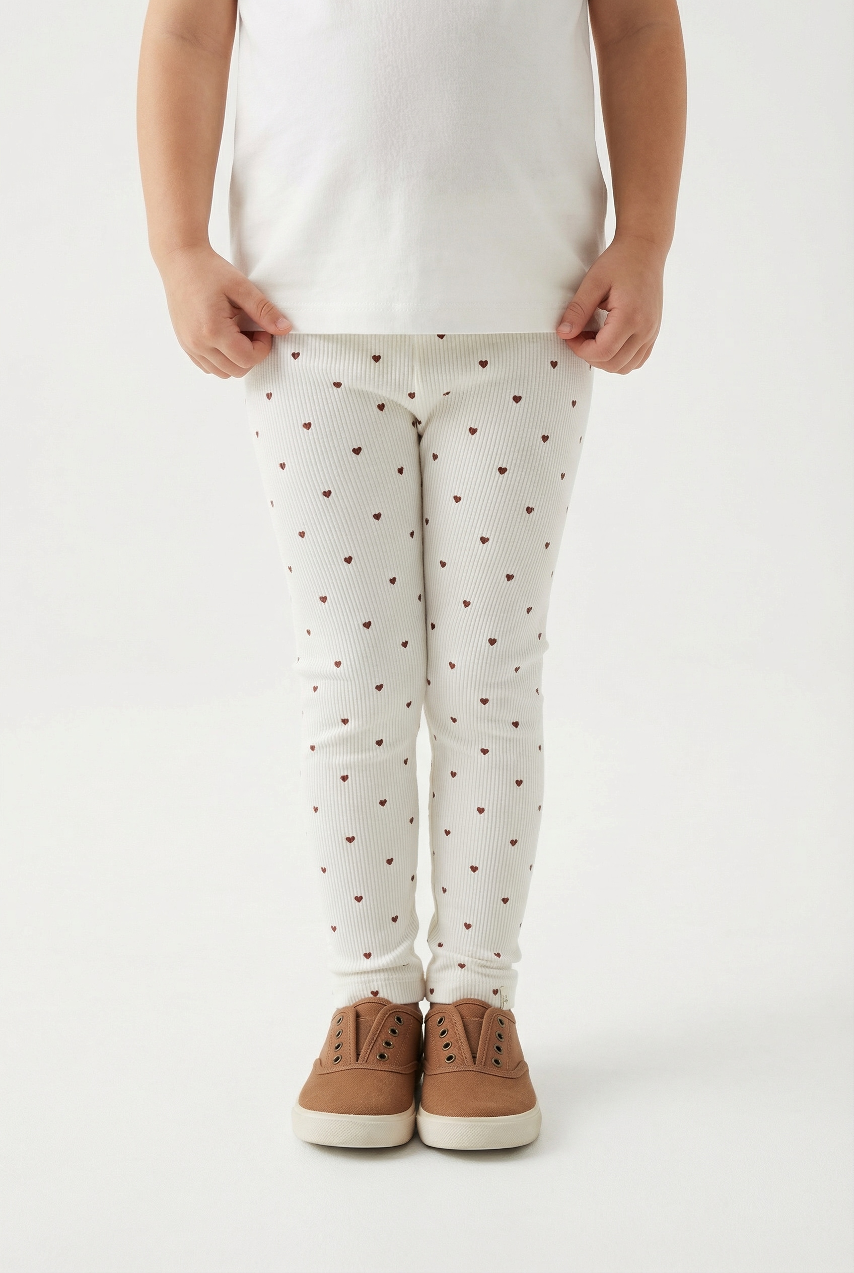 Lil' Atelier Leggings »NMFGAGO SLIM LEGGING LIL NOOS«  weiche Jersey Rippqualität