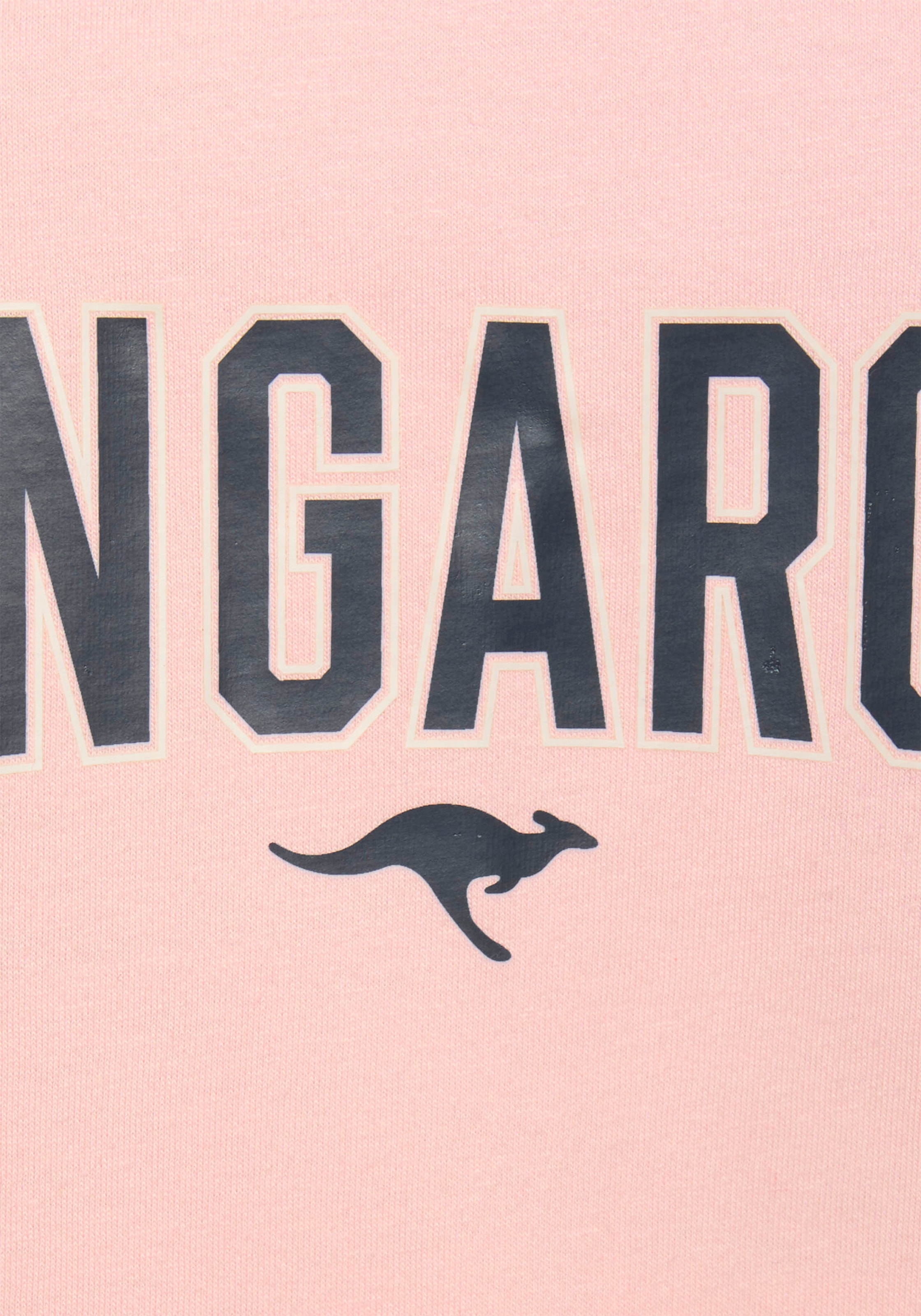 KangaROOS Bigshirt, mit kontrastfarbenen Raglanärmeln