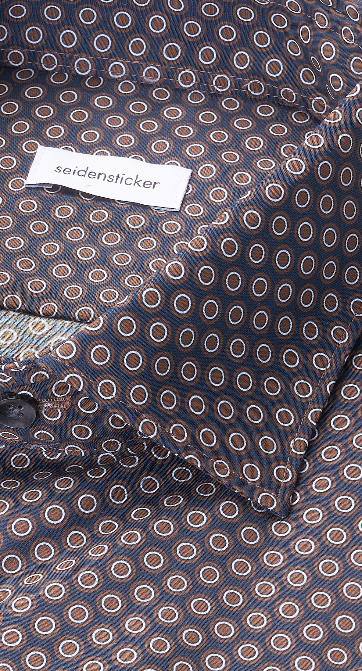 seidensticker Businesshemd »Schwarze Rose« Slim 1/1 Kentkragen Druck