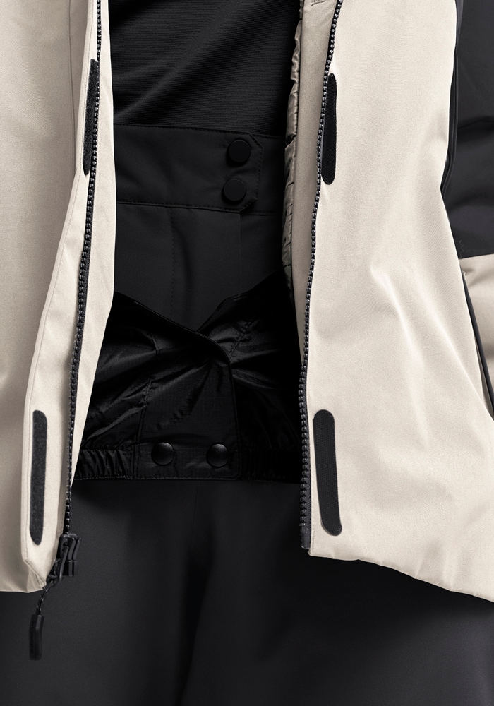 Jack Wolfskin Skijacke »FLOWLINE 2L INS JKT W«, mit Kapuze