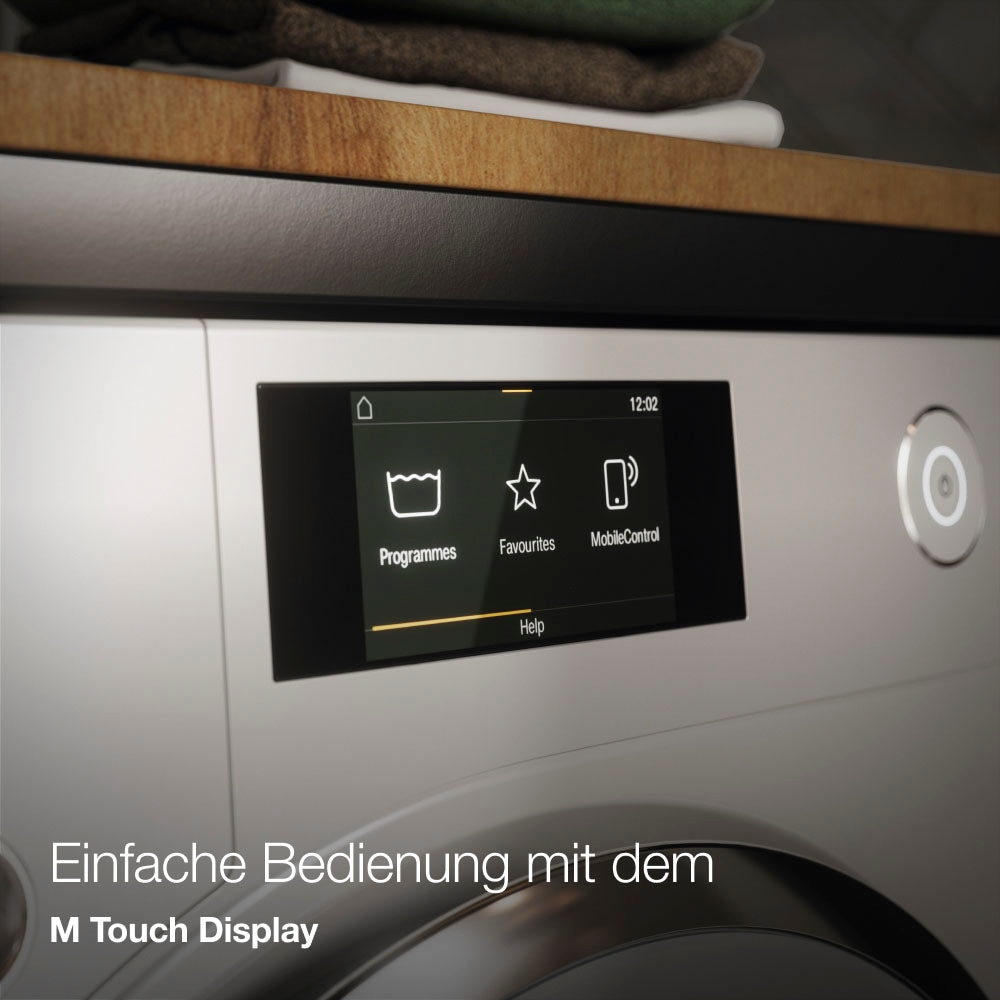 Miele Waschtrockner »WTR860WPM D LW PWash&TDos 8/5 Kg« 8 kg /5 kg 72 dB(A) unterbaufähig, QuickPower für schnelles Waschen und Trocknen