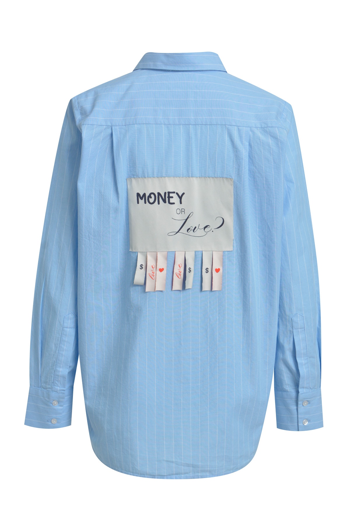 Smith & Soul Hemdbluse mit kreativem Rückendetail, aus Baumwolle