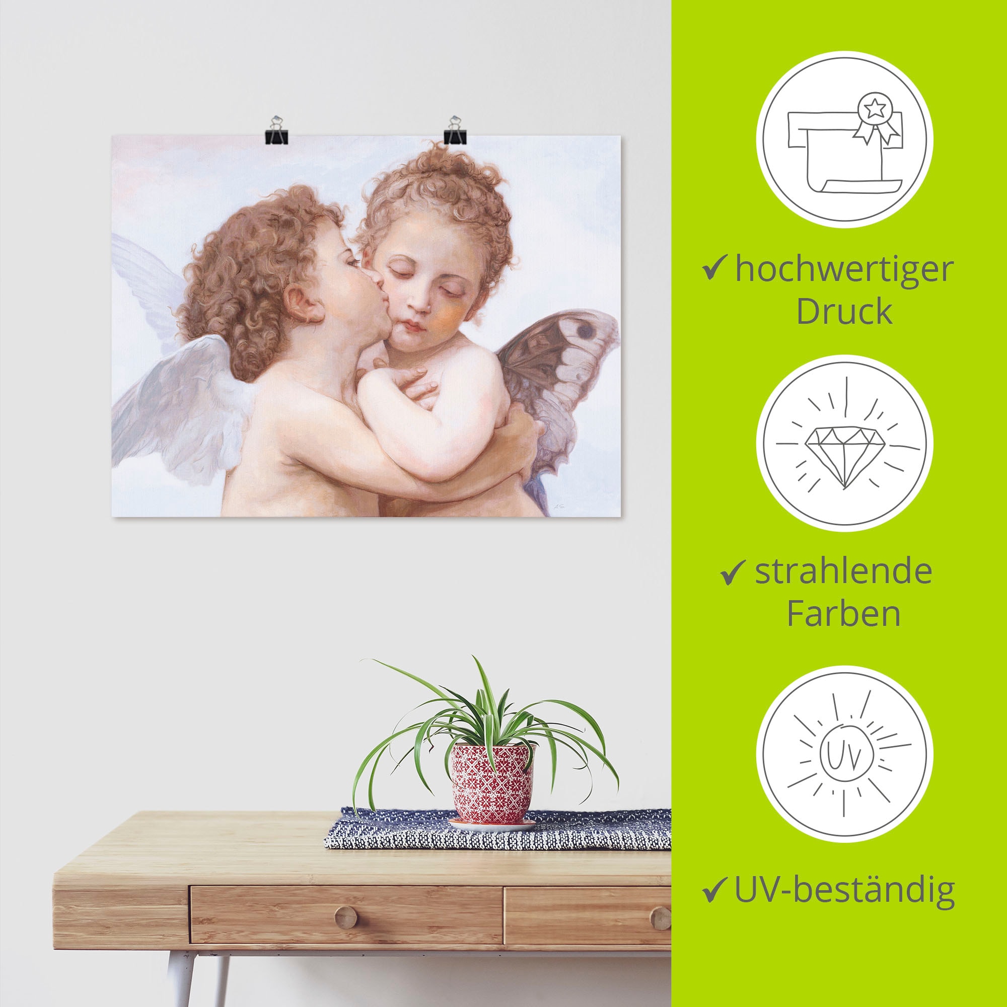 Artland Wandbild »Engel«, Spirituelle Bilder, (1 St.), als Leinwandbild, Poster, Wandaufkleber in verschied. Größen