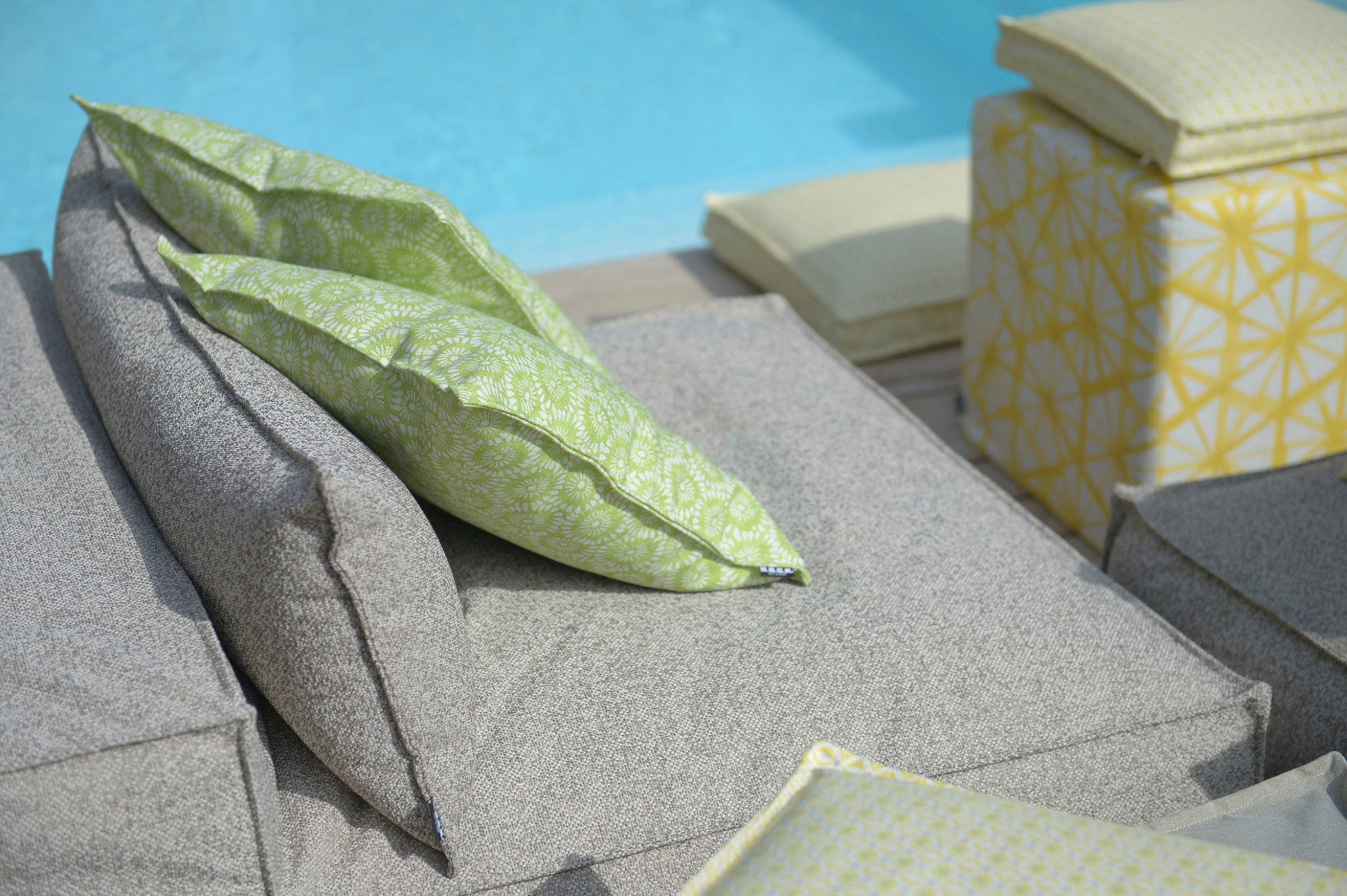 H.O.C.K. Dekokissen »Yuno« mit Blumenmuster, Kissenhülle mit Füllung, 1 Stück