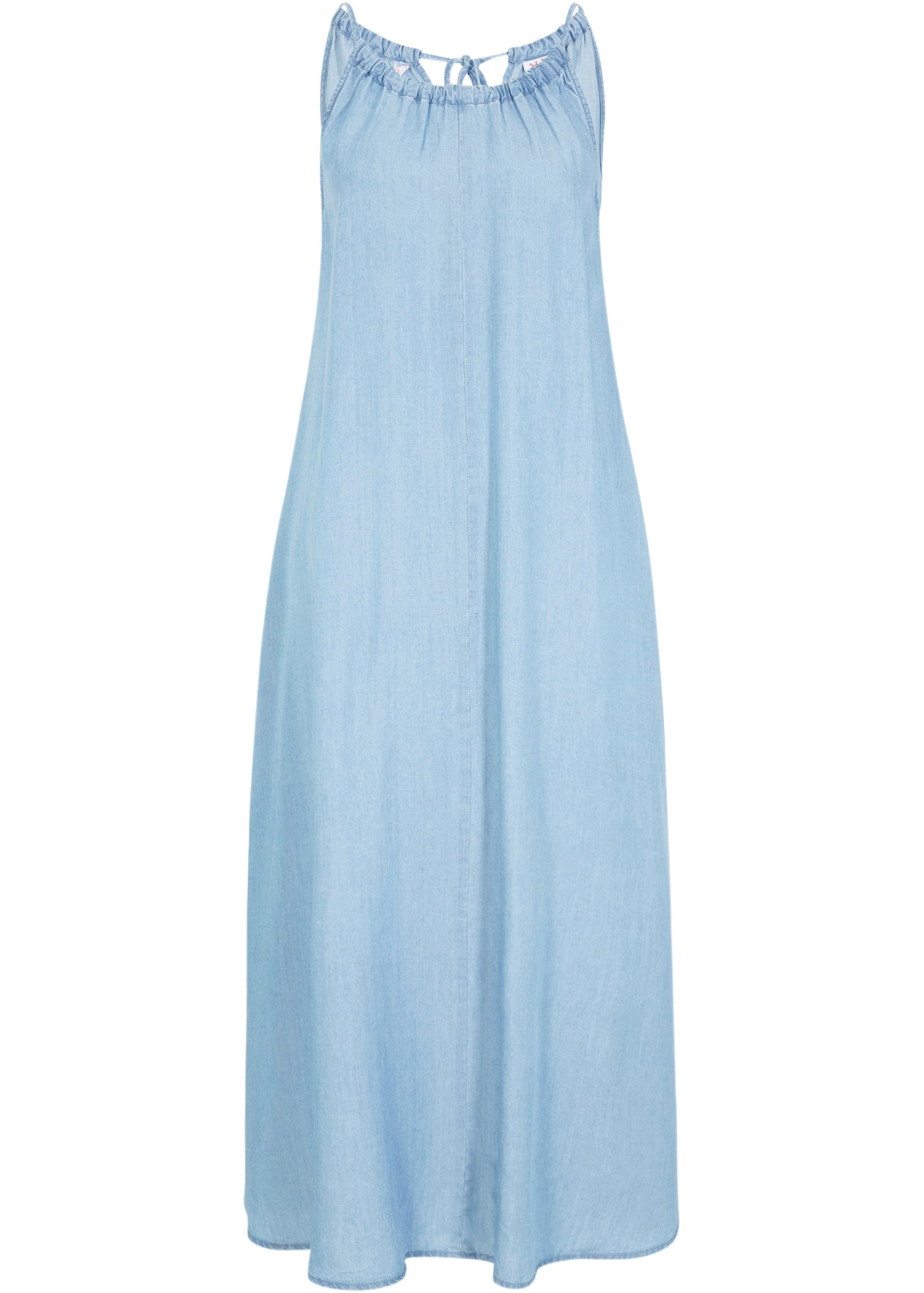 bonprix Jeanskleid »Jeanskleid aus fließendem Lyocell« für lässigen Look, aus Lyocell (TENCEL™), in A-Linie