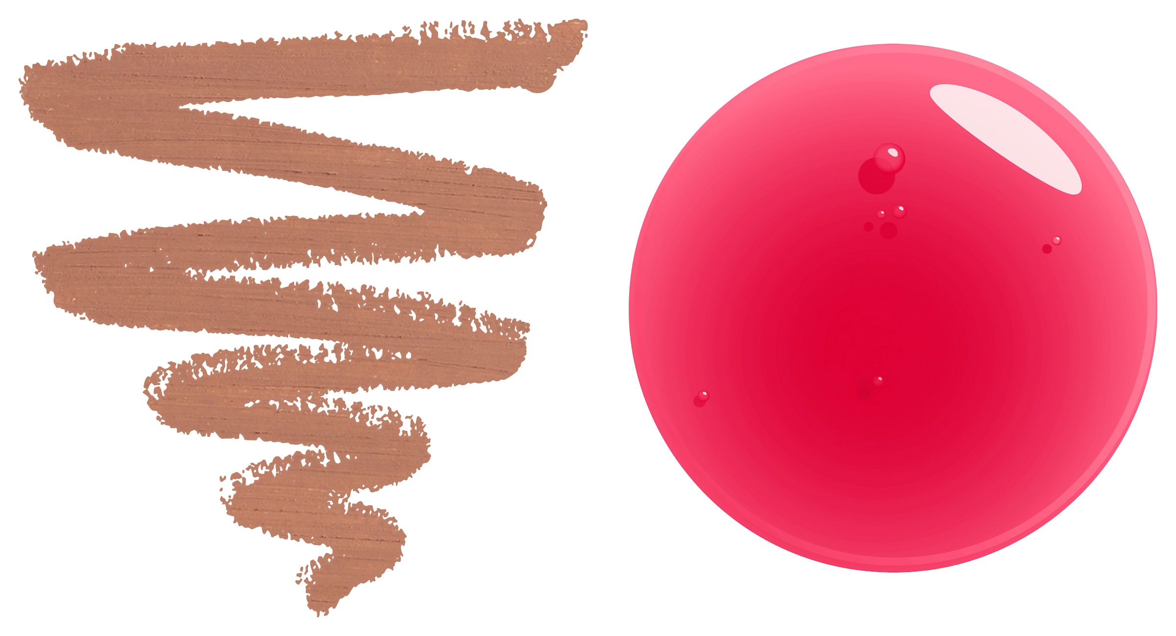 NYX Schmink-Set »NYX Professional Makeup Slim Lip Pencil + Fat Oil Lip Drip«, Butterweicher Lipliner, glänzender Lipgloss, langanhaltenden Glanz.