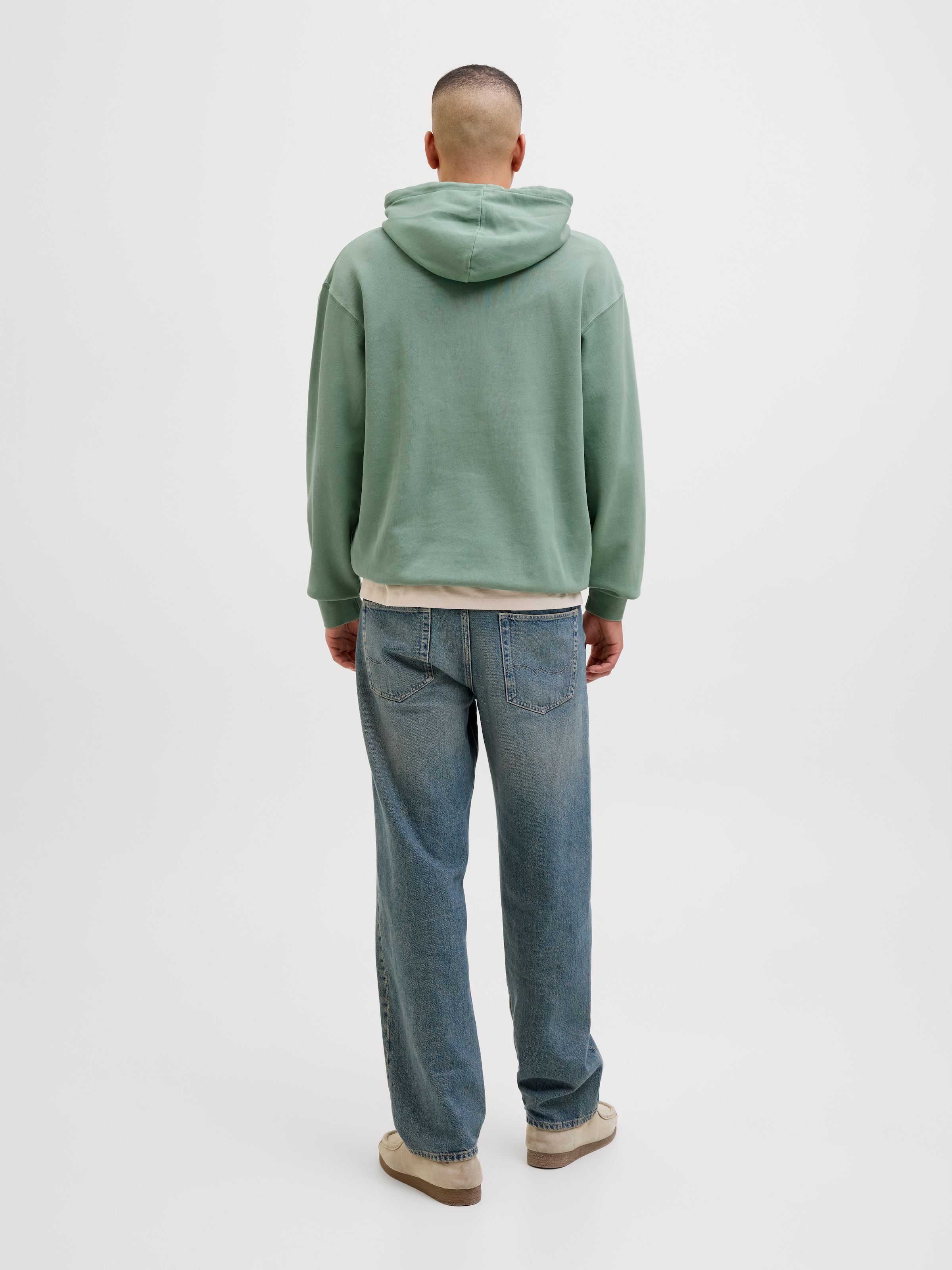 Jack & Jones Kapuzensweatshirt »JJECHARGE FADED SWEAT HOOD NOOS«, mit Kapuze