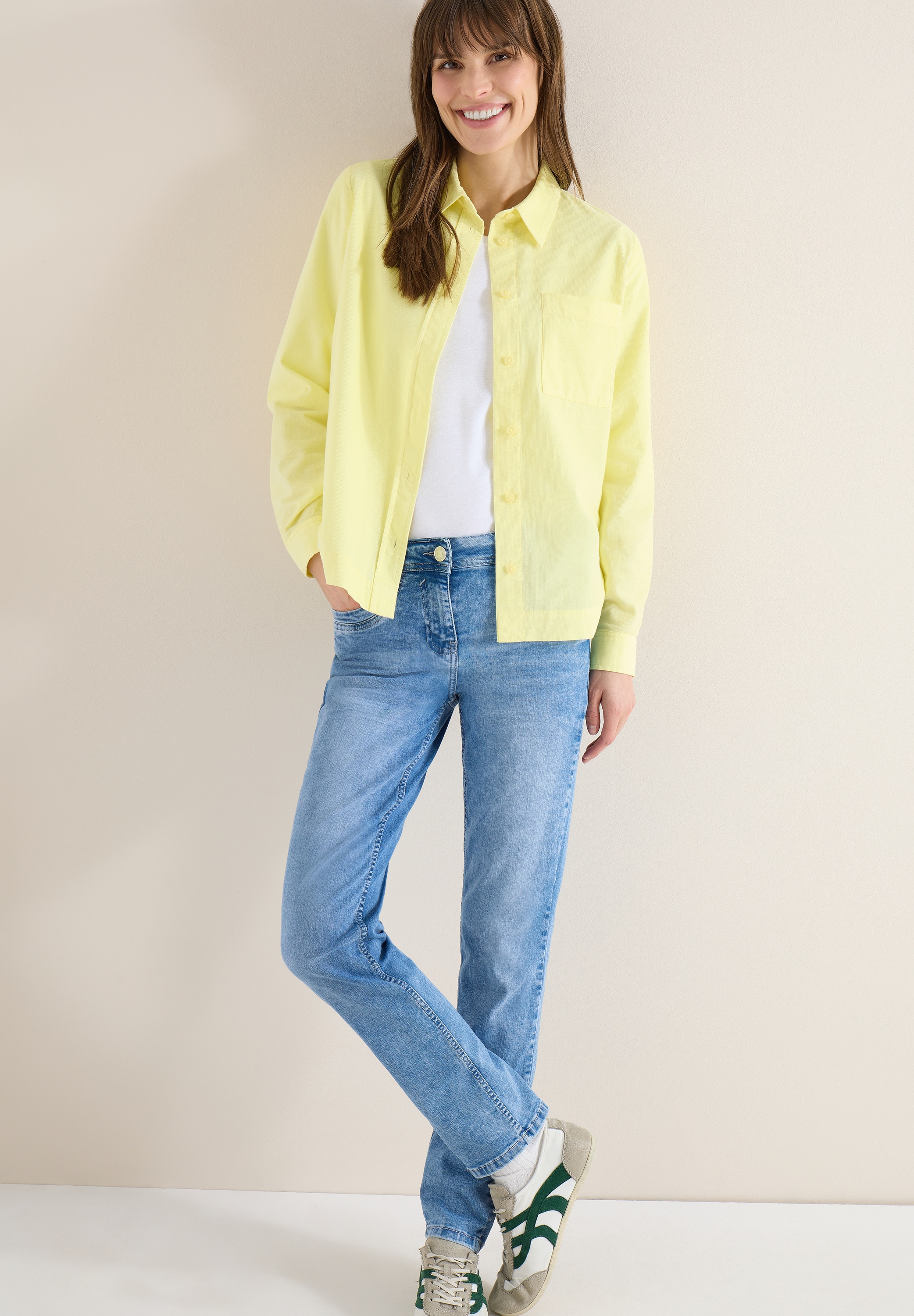 Cecil Slim-fit-Jeans »Style Scarlett« im 5-Pocket-Stil und mit Stretch