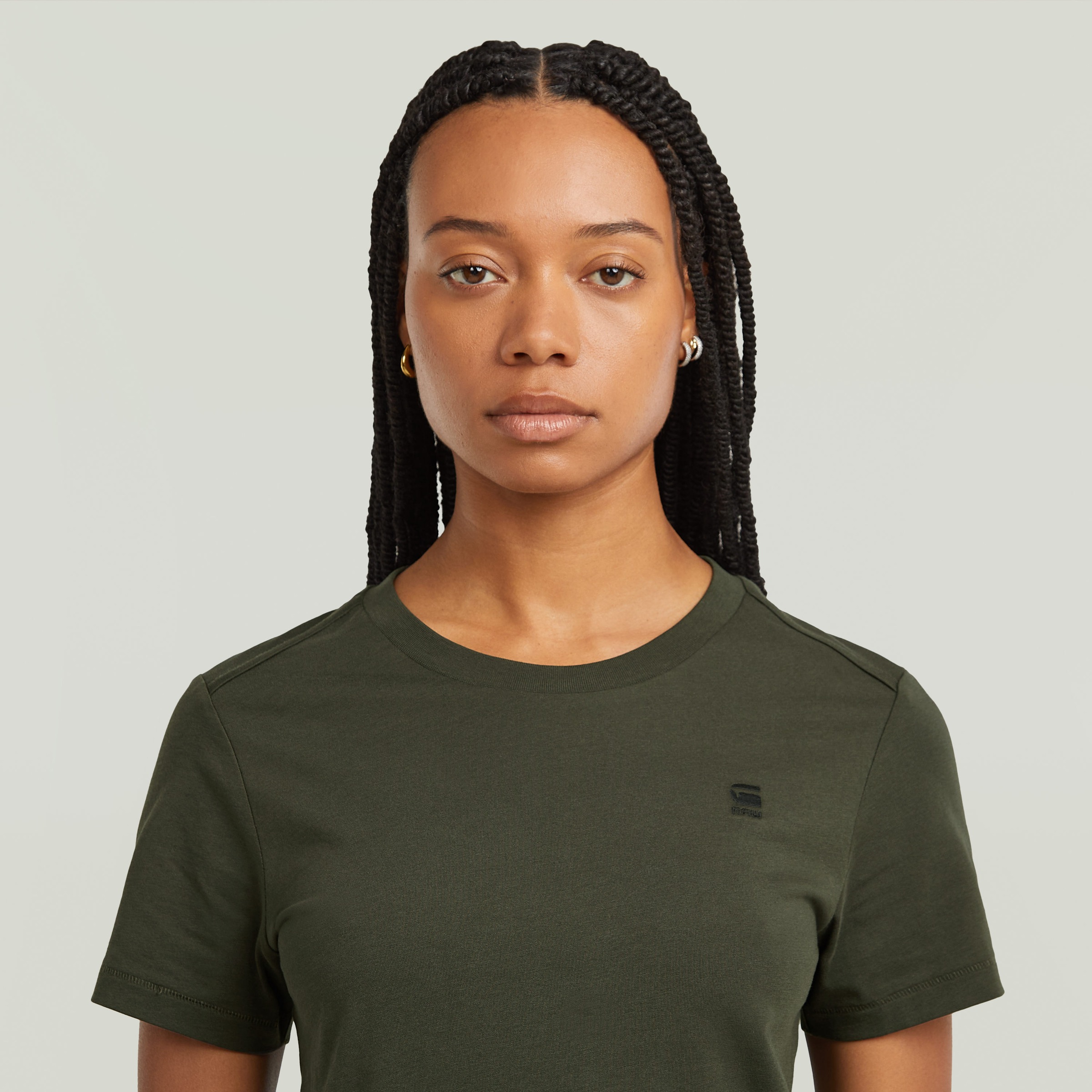 G-STAR T-Shirt »Nifous«, mit kleiner Logo-Stickerei