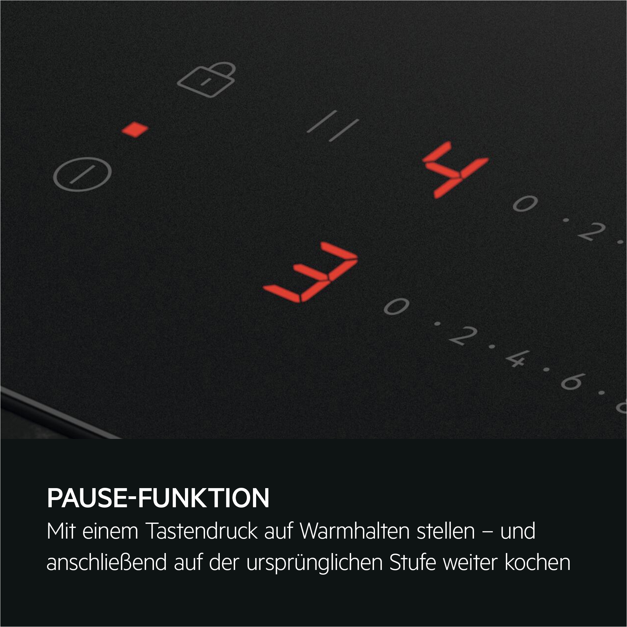 AEG Induktions-Kochfeld »TO841A0FIT«, Kratzresistente SaphirMattSE-Oberfläche, Made in Germany, Powerboost