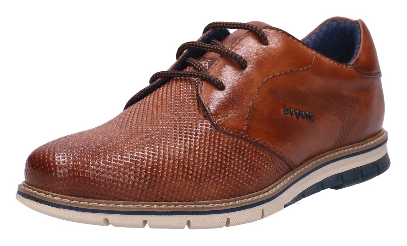 bugatti Schnürschuh, mit gepolstertem Schaftrand, Weite G kaufen