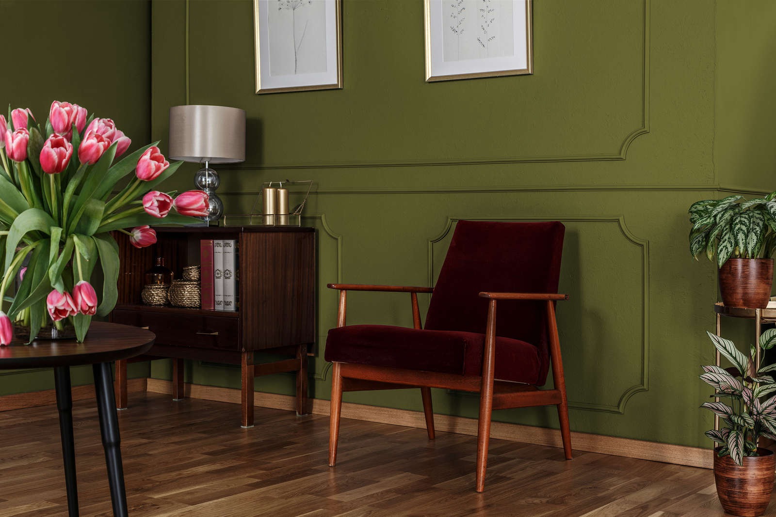 A.S. Création Wandfarbe »Premium Innenwandfarbe PURO Tuchmatt gentle lime« ideal für Wohnzimmer, Schlafzimmer, Flur und Küche, Farbwelt Grün