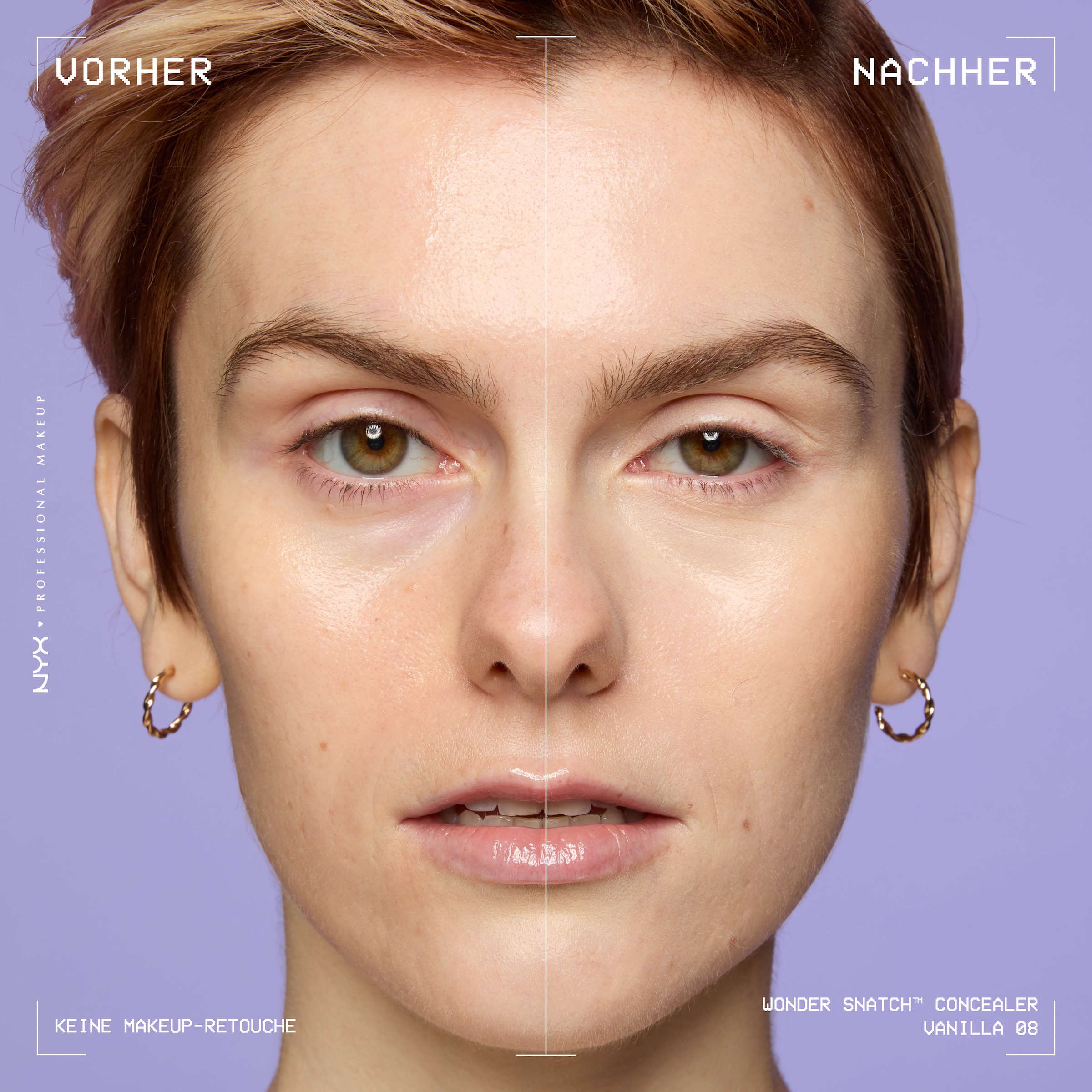 NYX PROFESSIONAL MAKEUP Concealer »Wonder Snatch Concealer« kaschiert Augenringe und Unreinheiten, deckt bis zu 24 Stunden
