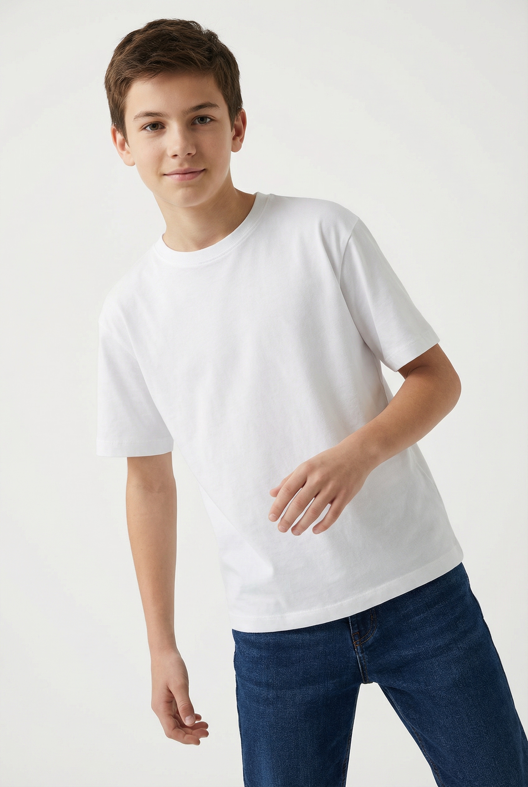 Name It T-Shirt »NKMVOBBO SS NREG TOP NOOS« loose fit mit leicht überschnittenen Schultern