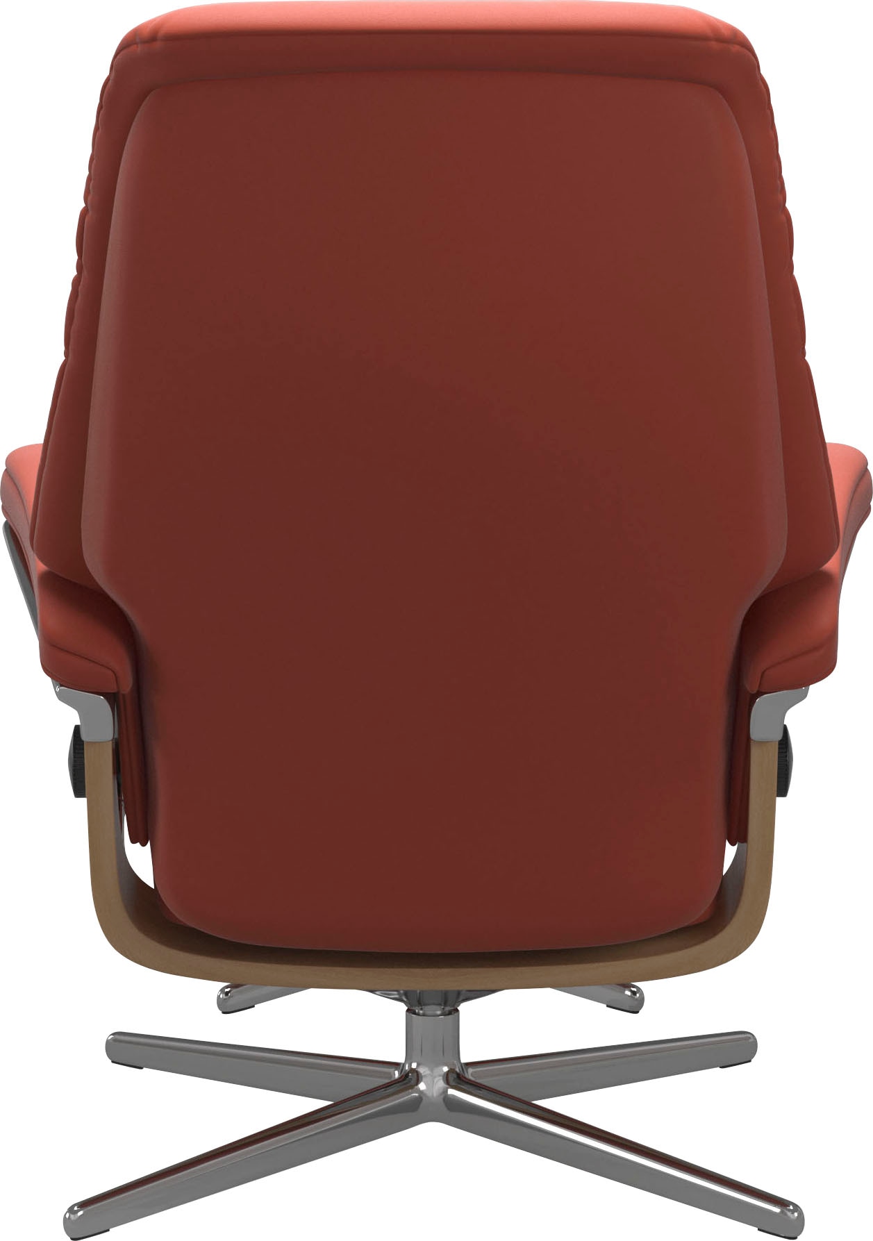 Stressless® Relaxsessel »Sunrise« Set, Relaxsessel mit Hocker,  mit Hocker, mit Cross Base, Größe S, M & L, Holzakzent Eiche