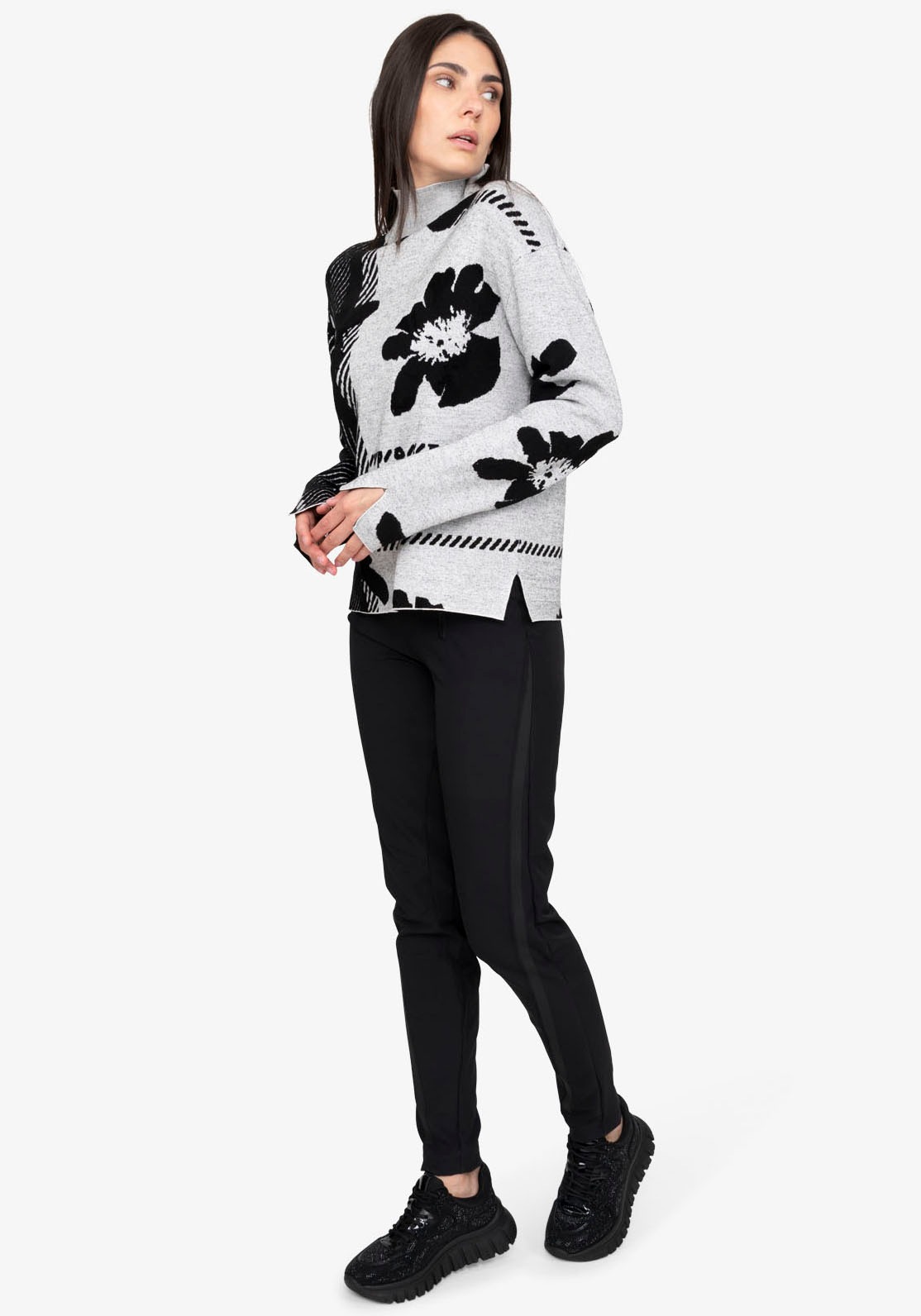 Sportalm Kitzbühel Strickpullover, Mit Rundhalsausschnitt