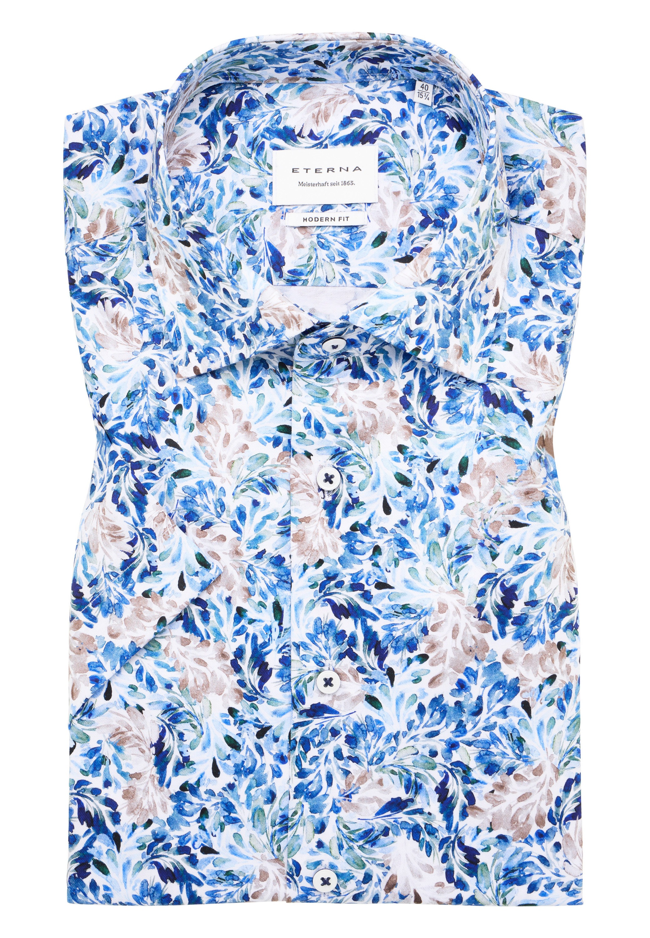 Eterna Kurzarmhemd »MODERN FIT«, NON IRON (bügelfrei)