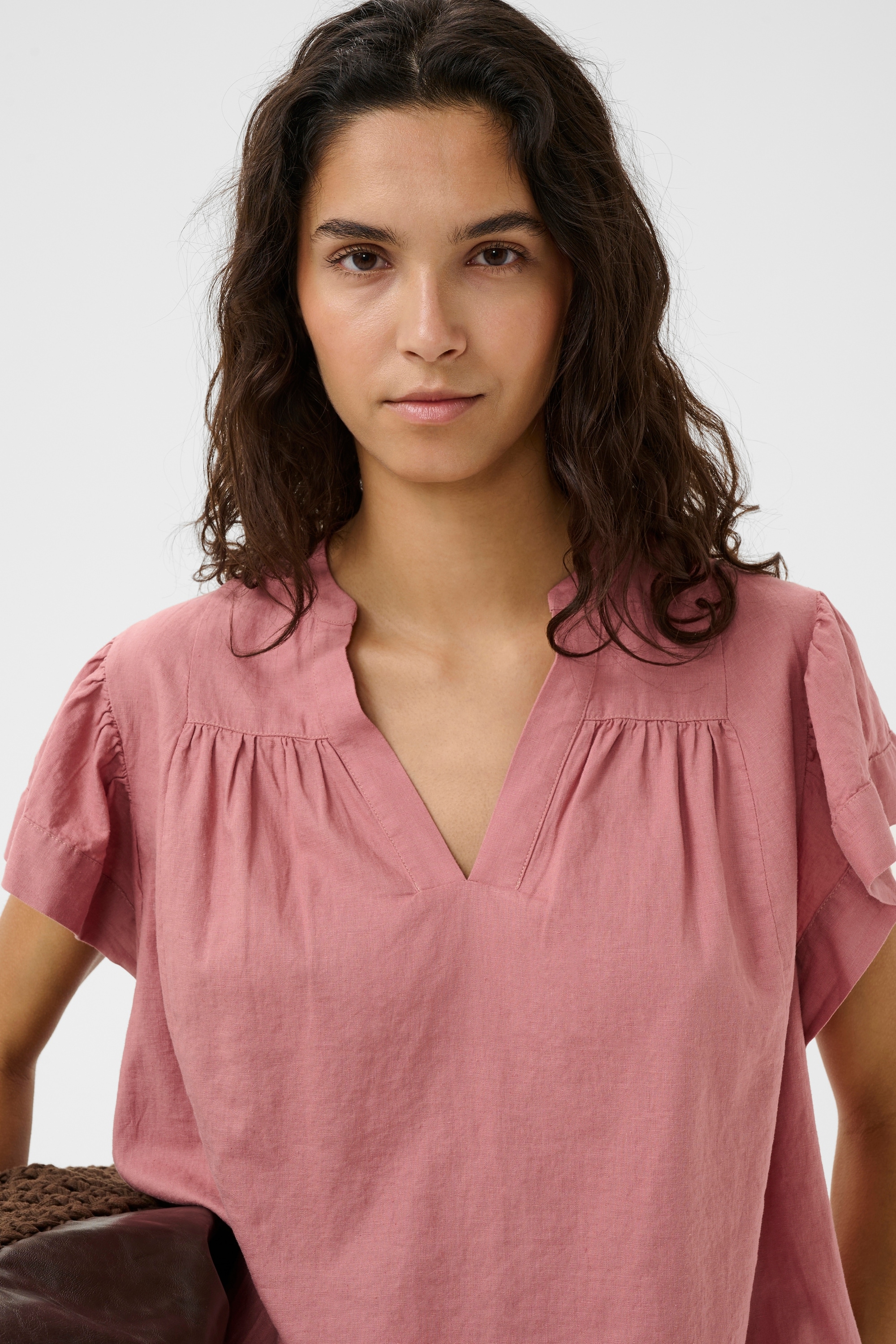 SOAKED IN LUXURY Kurzarmbluse »Kurzarm-Bluse SLAria«
