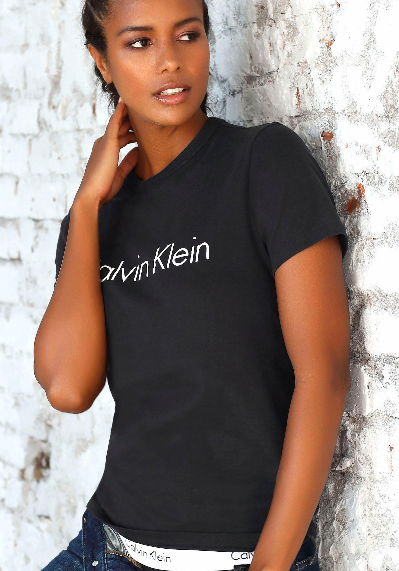 Calvin Klein T-Shirt, im bestellen OTTO großem Online mit Shop Logodruck