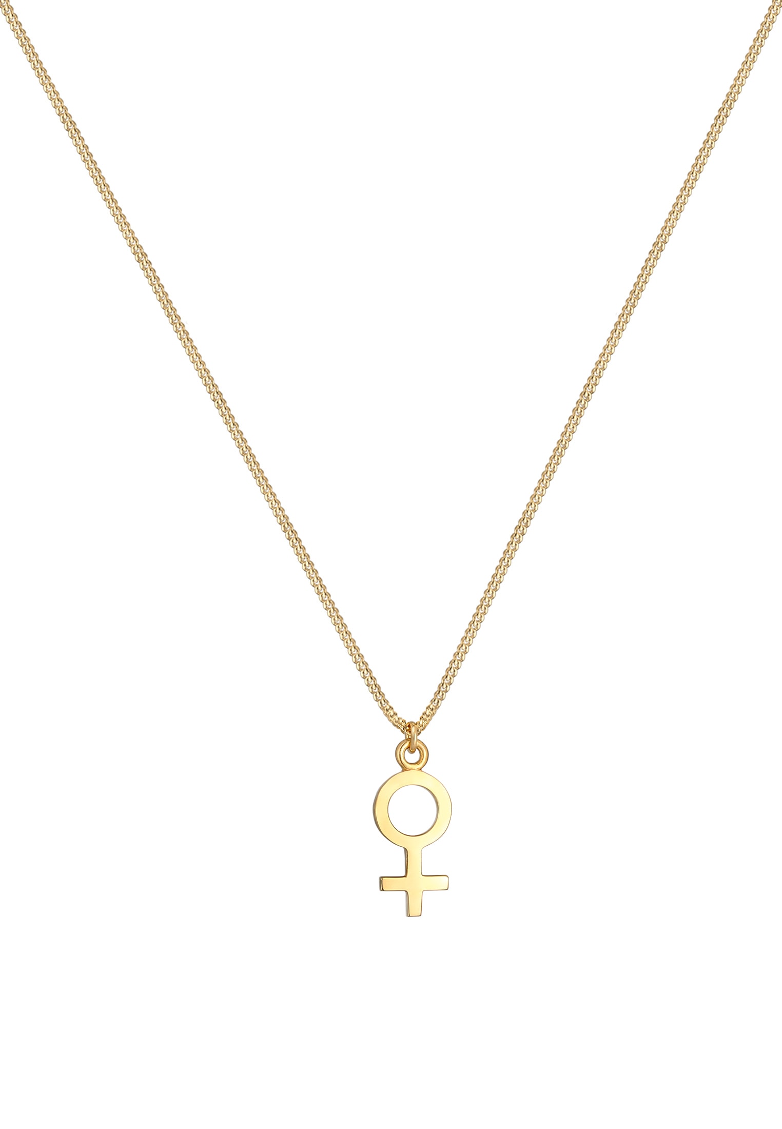 Elli Kette mit Anhänger »Halskette Anhänger Venus 925 Sterling Silber«