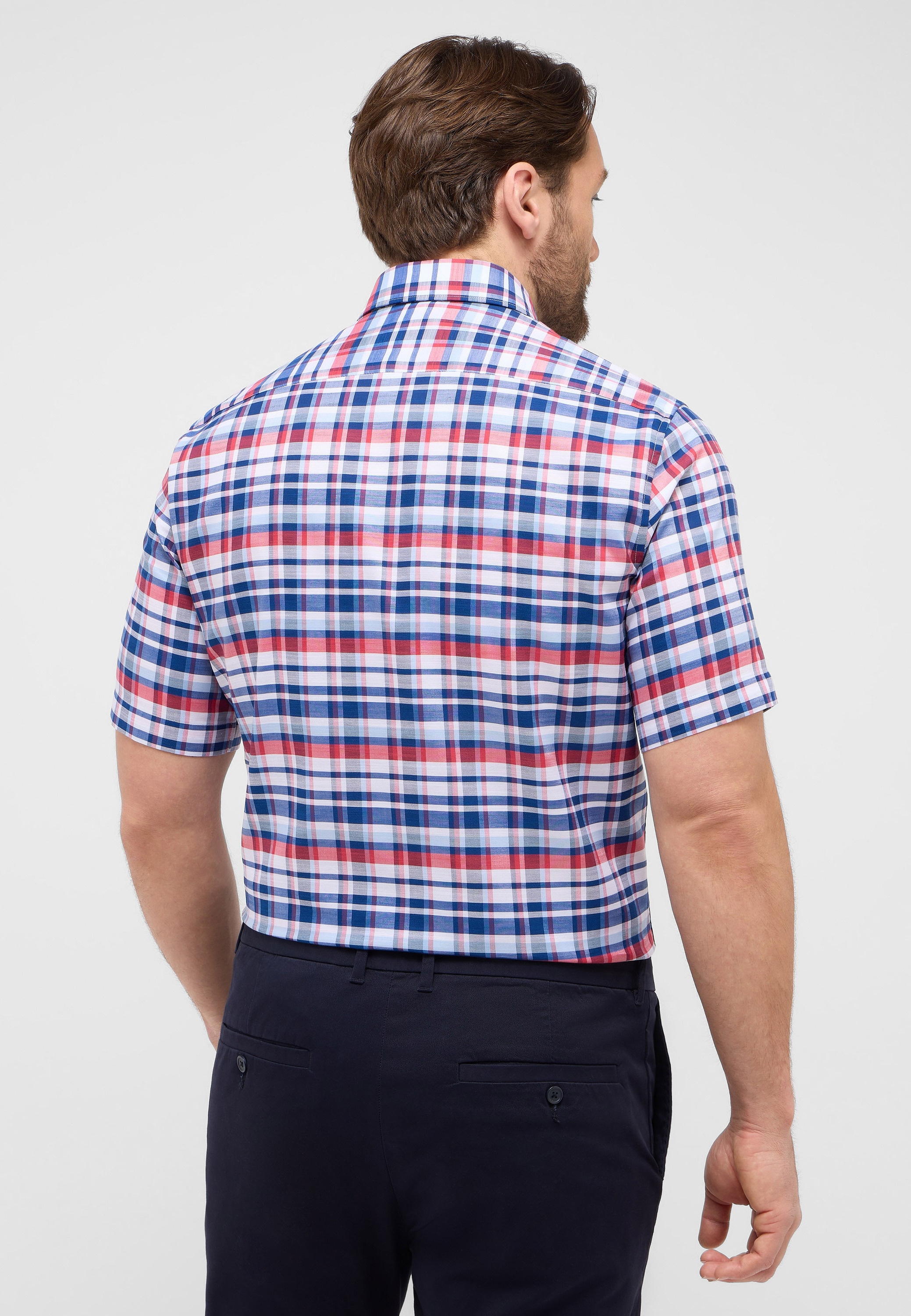 Eterna Kurzarmhemd »COMFORT FIT« EASY IRON (bügelleicht)