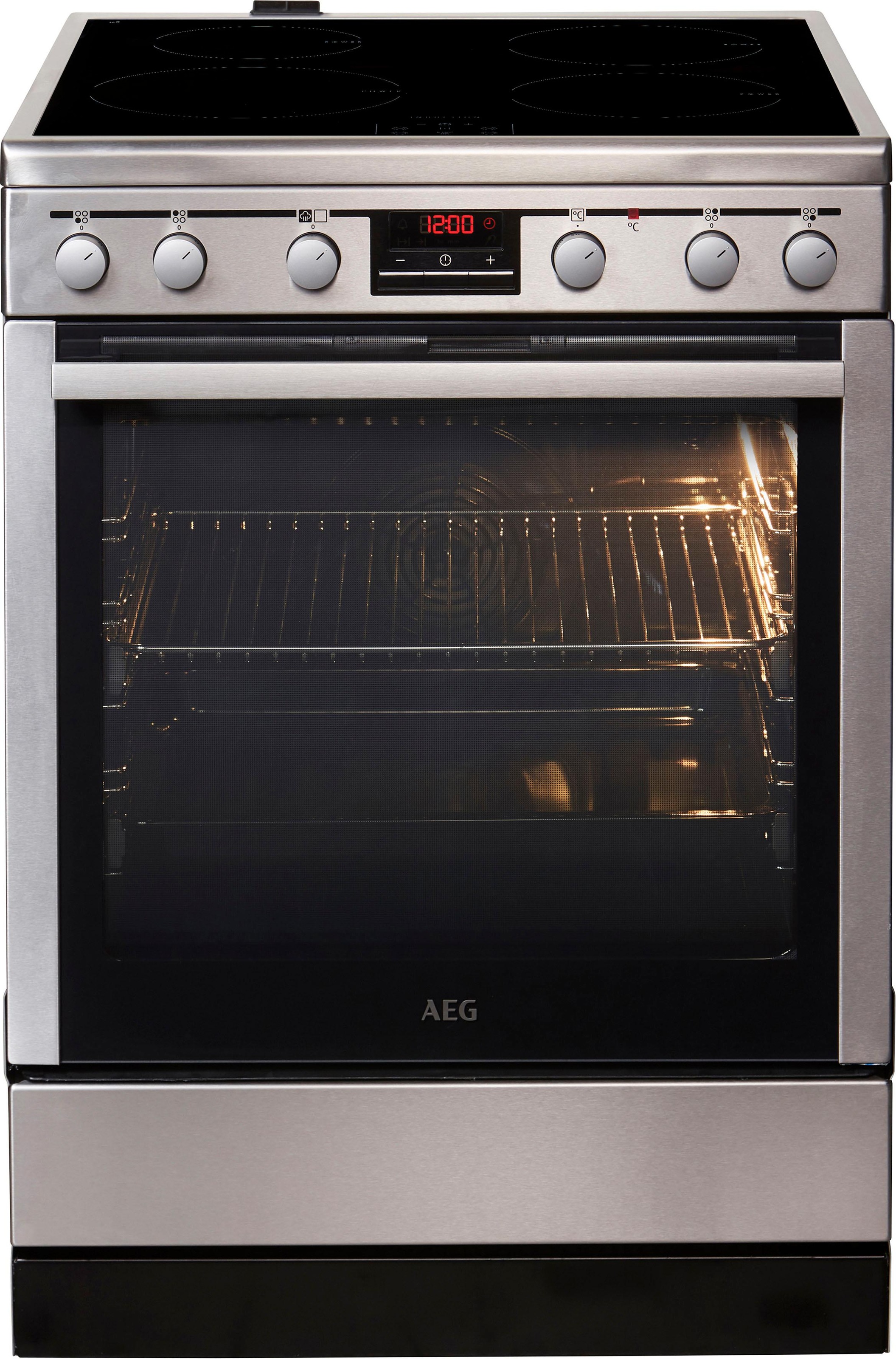 AEG Elektro-Standherd »CIB6643ABM«, SteamBake – Feuchtigkeitszugabe