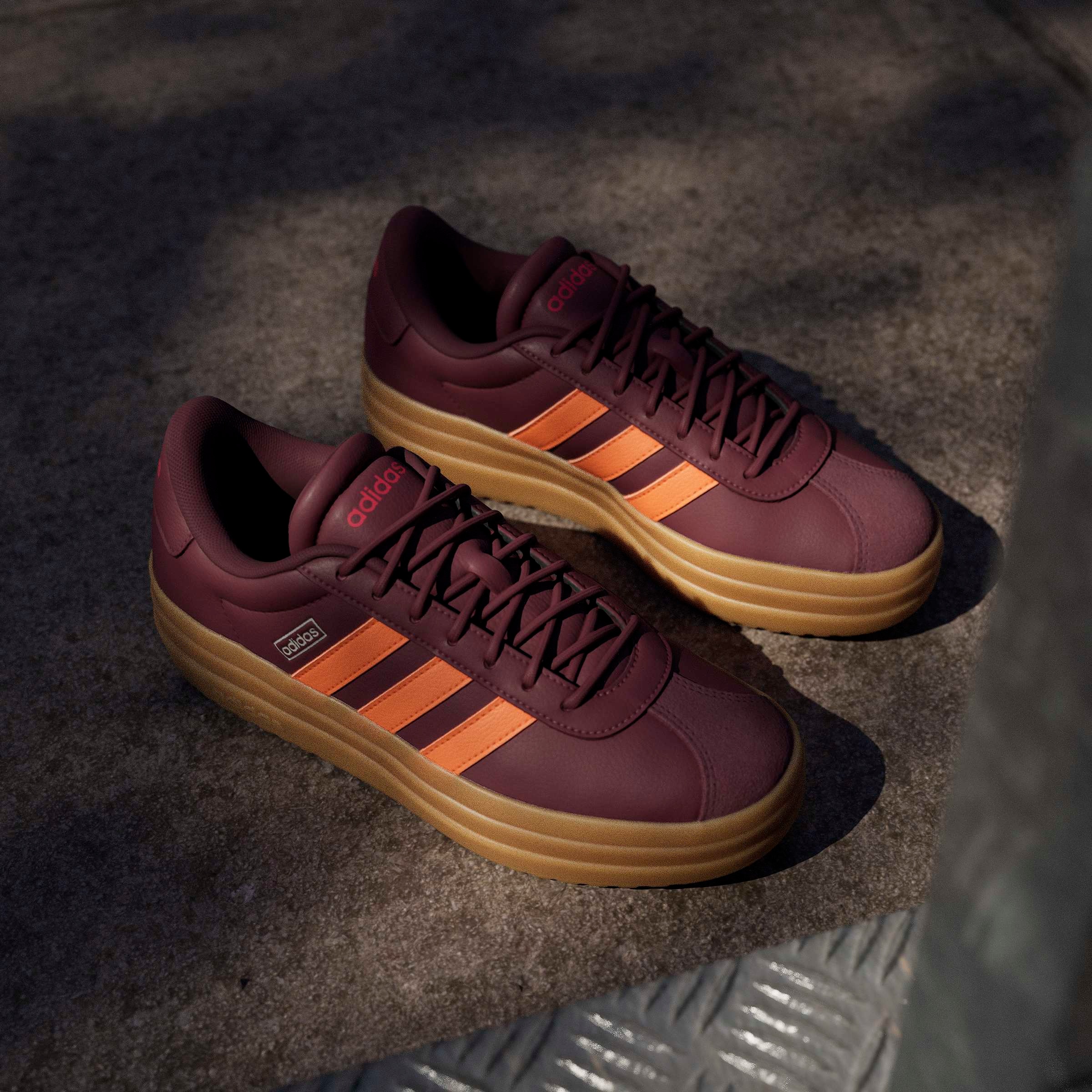 adidas Sportswear Plateausneaker »VL COURT BOLD«  inspiriert vom Design des adidas gazelle bold