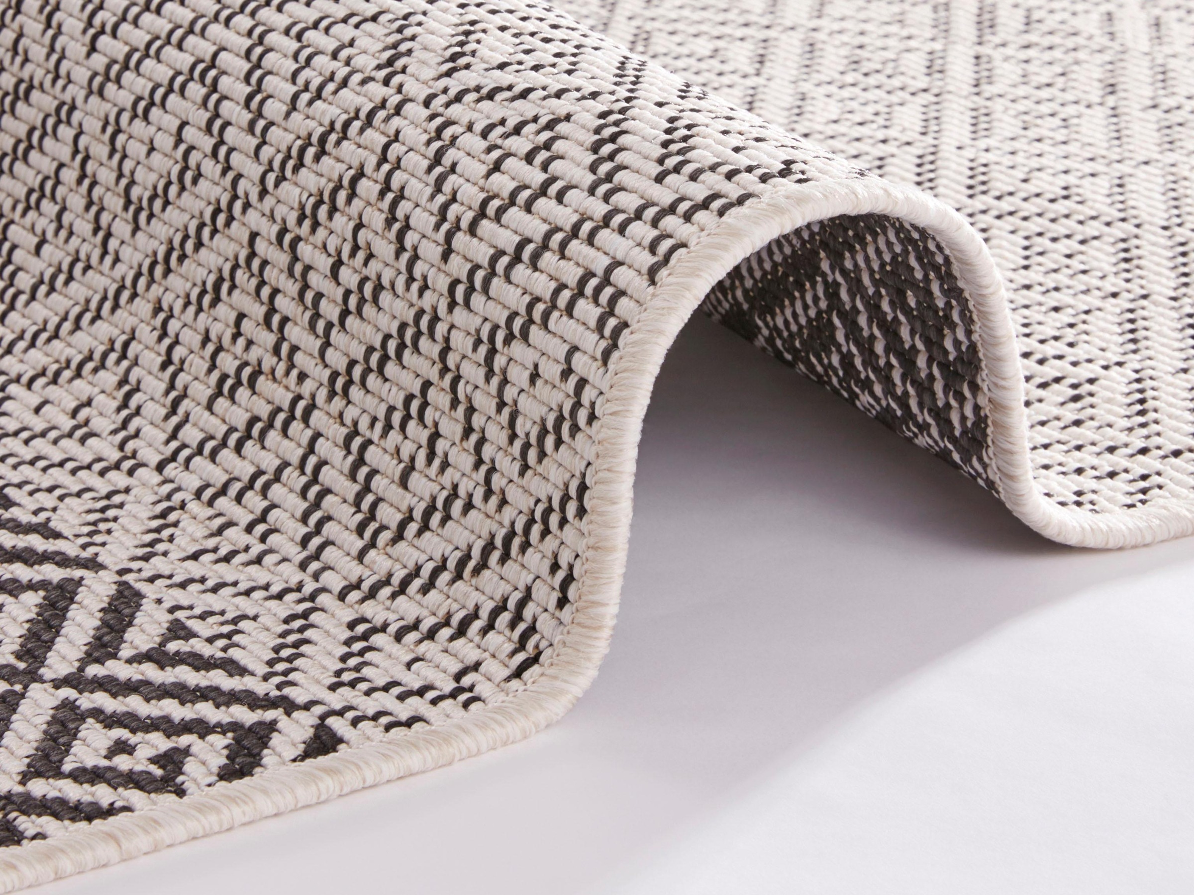 NORTHRUGS Läufer »Maui«, rechteckig, 5 mm Höhe, In- und Outdoor geeignet, Wendbar