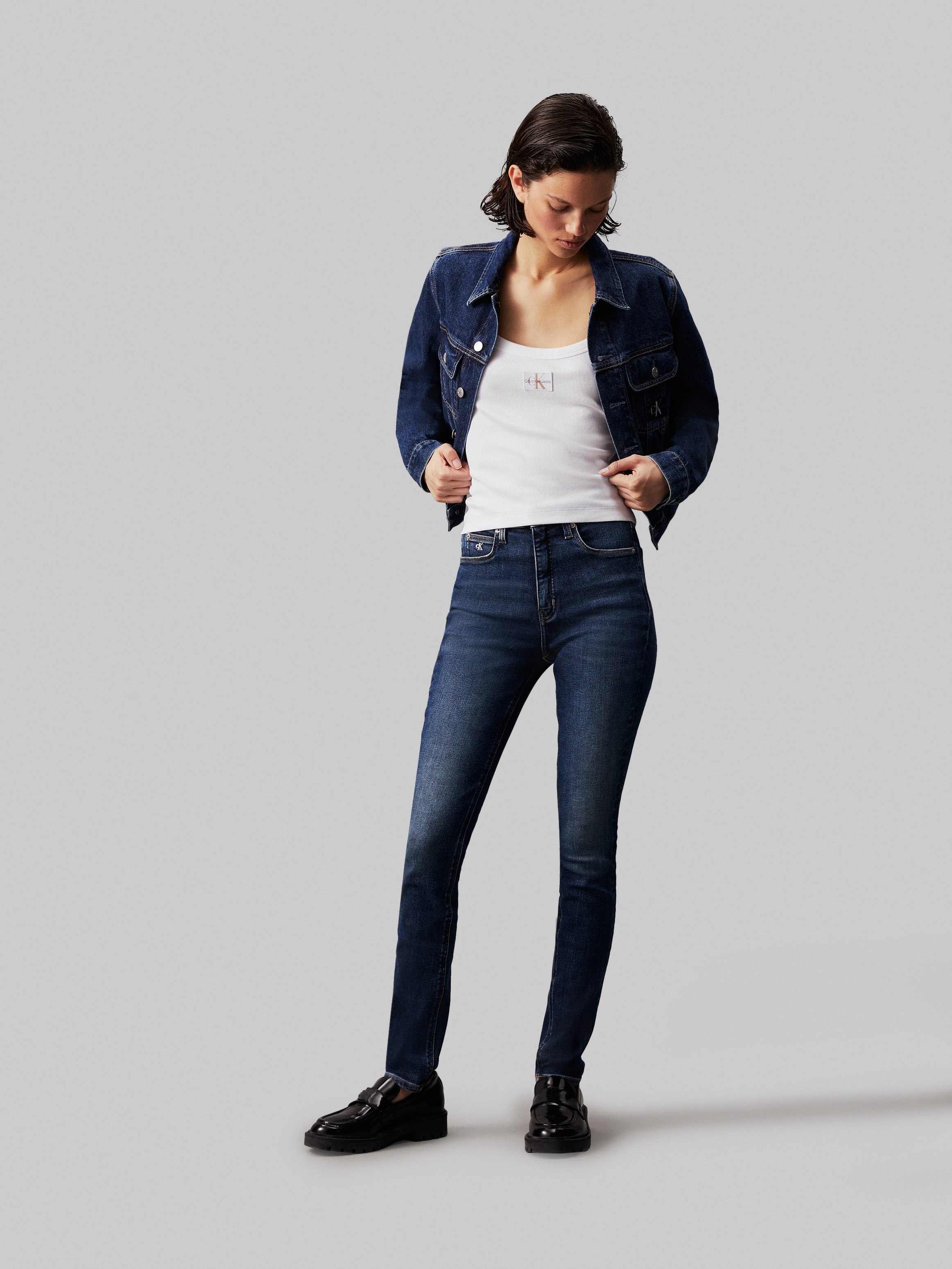 Calvin Klein Jeans Skinny-fit-Jeans »HIGH RISE SKINNY«, im 5-Pocket-Style