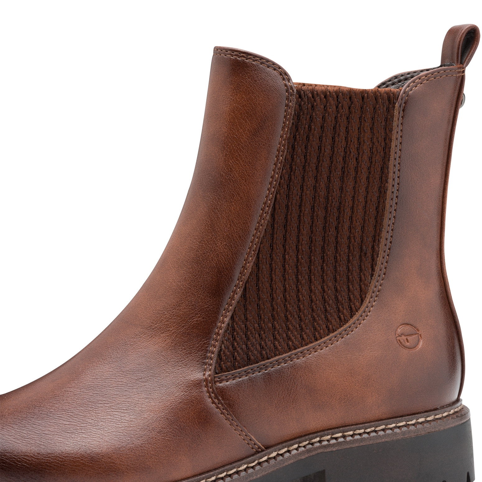 Tamaris Chelseaboots  , Businessschuh, Schlupfschuh, Stiefelette mit Stretcheinsätzen