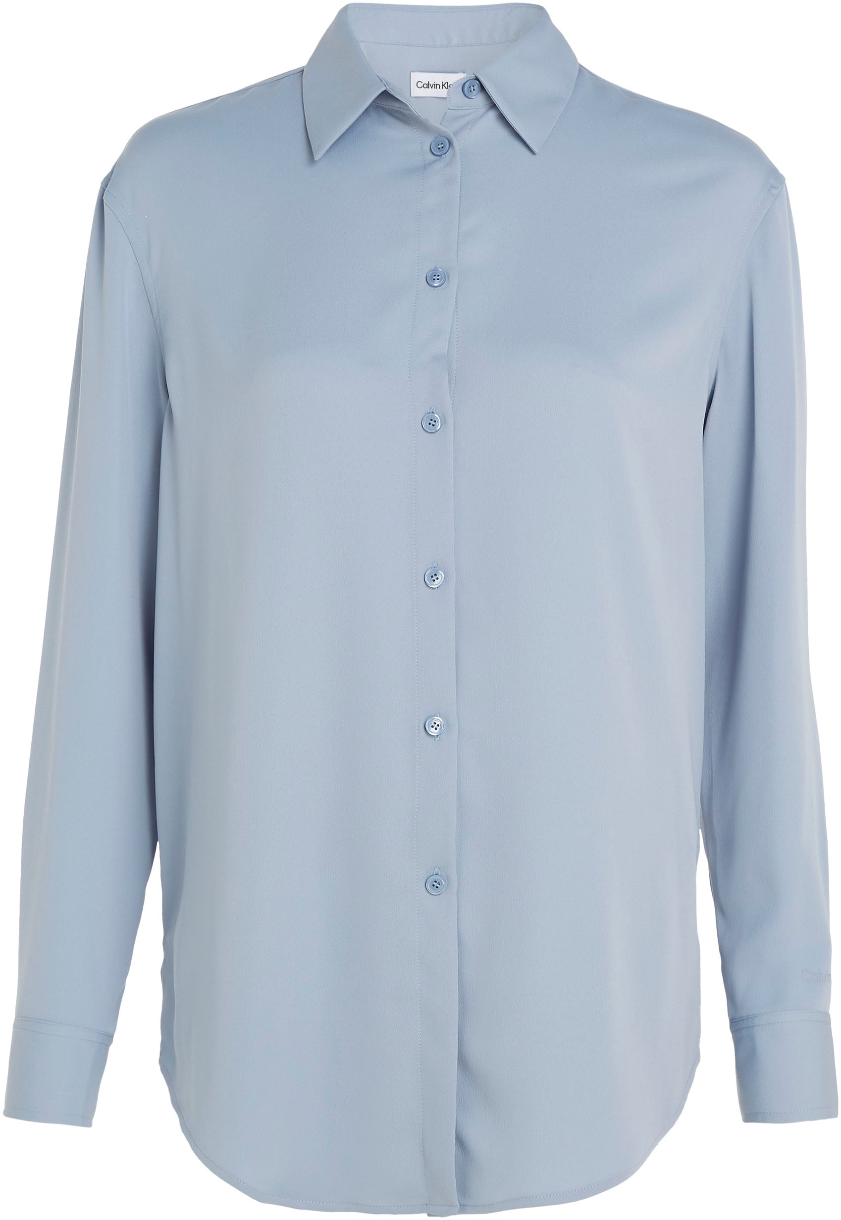 Calvin Klein »RECYCLED RELAXED CDC OTTO im Vokuhila-Style Hemdbluse SHIRT«, bei online