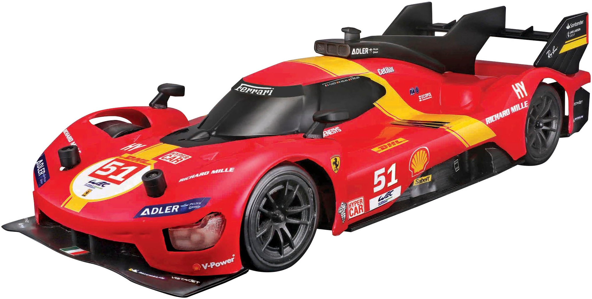 Maisto® RC-Auto »RC Ferrari 499P LM '23 2,4 GHz«, inklusive USB-Kabel