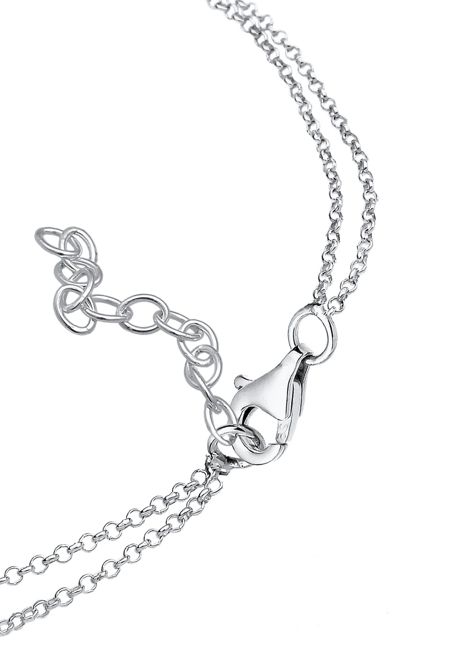 Elli DIAMONDS Armkette »Armband Diamanten Infinity Diamant Weiß Brillantschliff (0.03 ct) 925 Sterling Silber«